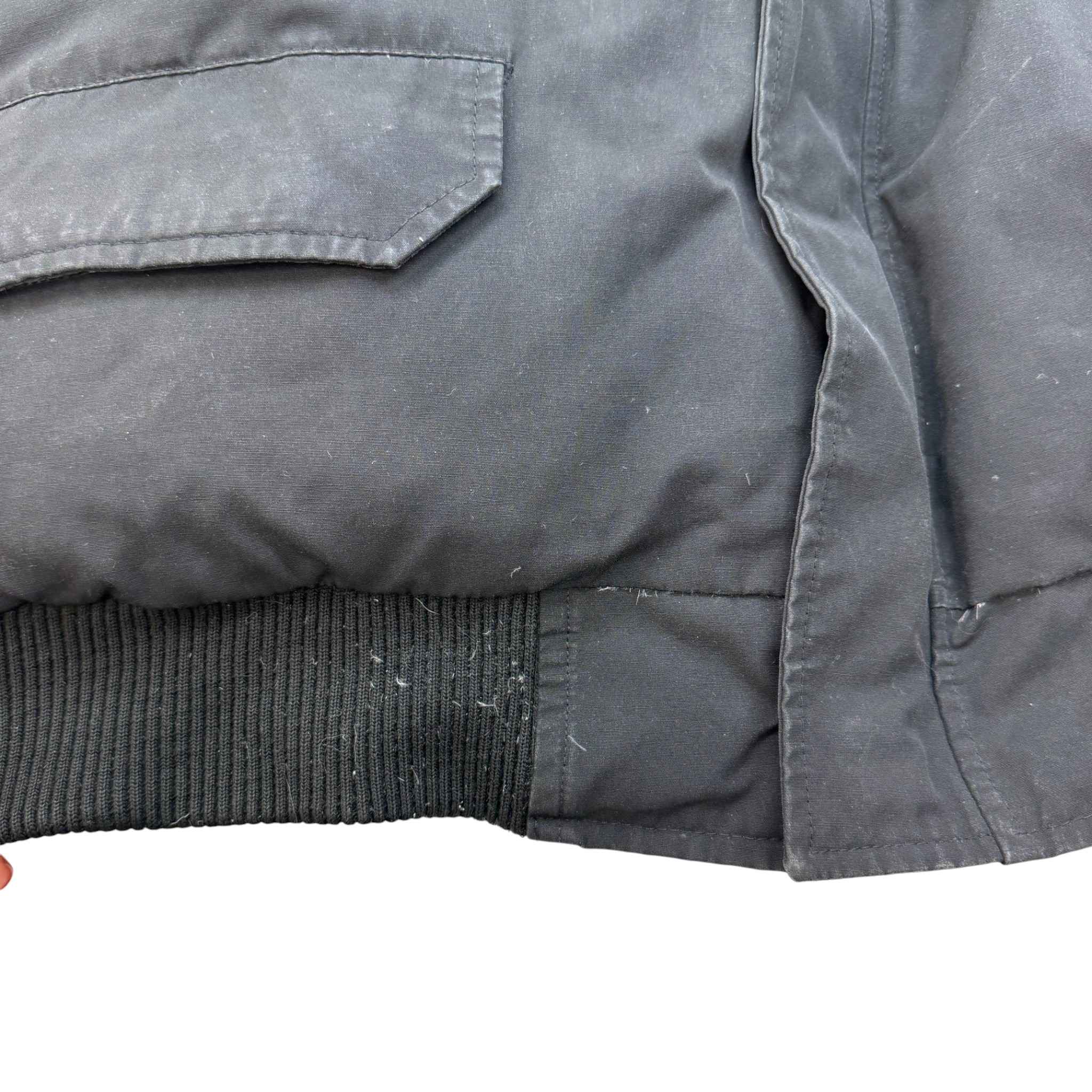 Men's Chilliwack Bomber Down Jacket Black Size XXL - Image 11