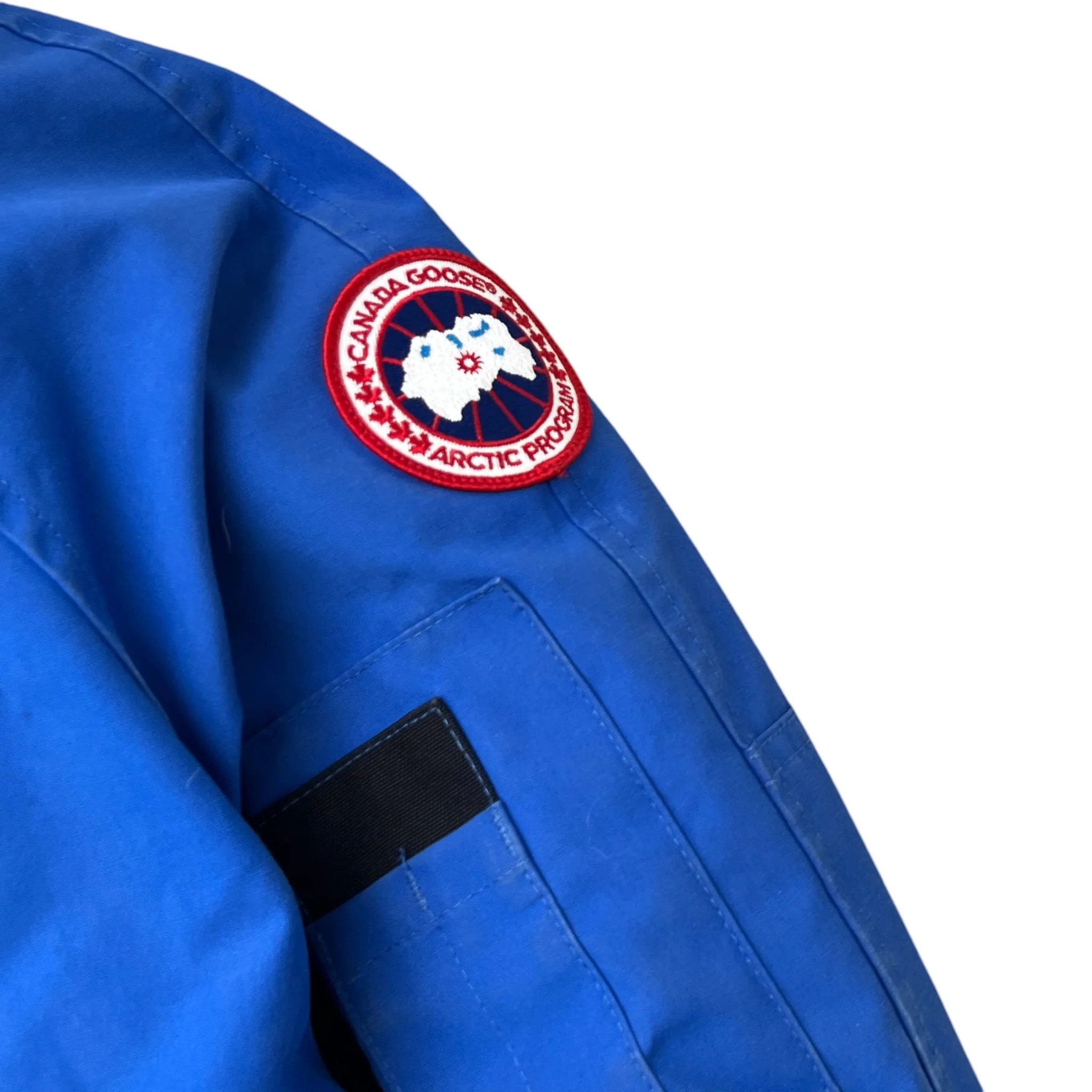 Men's Chilliwack Bomber Down Jacket Blue Size S - Image 5