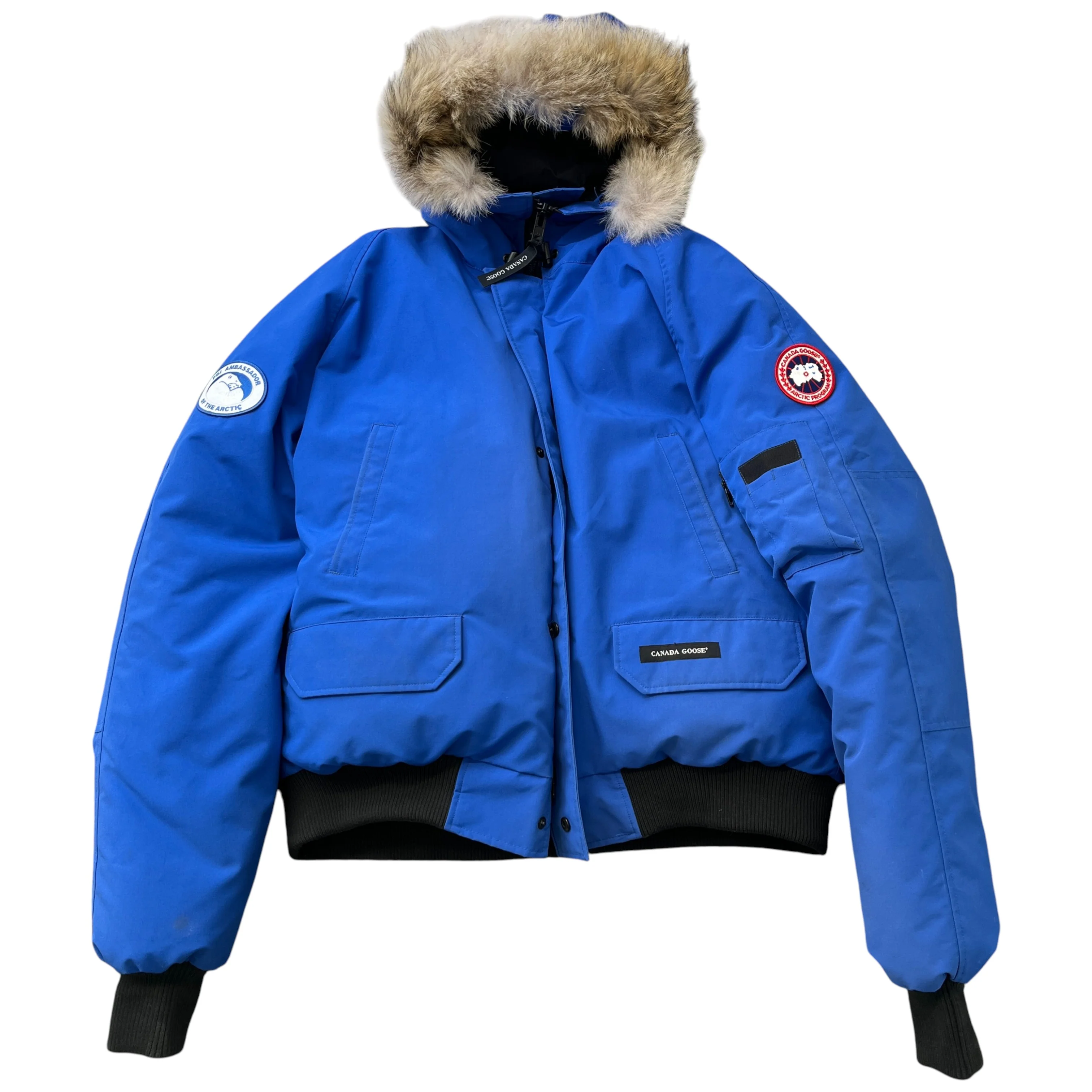 Men's Chilliwack Bomber Down Jacket Blue Size XXL