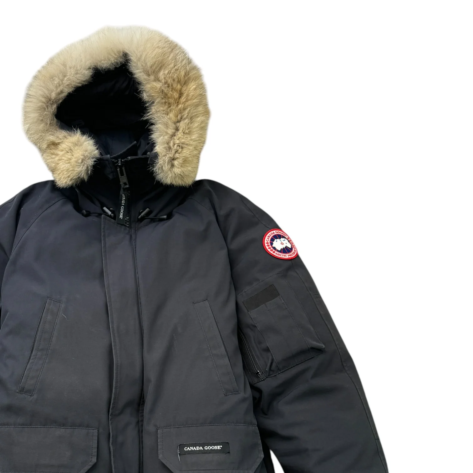 Men's Chilliwack Bomber Down Jacket Grey Size S - Image 3
