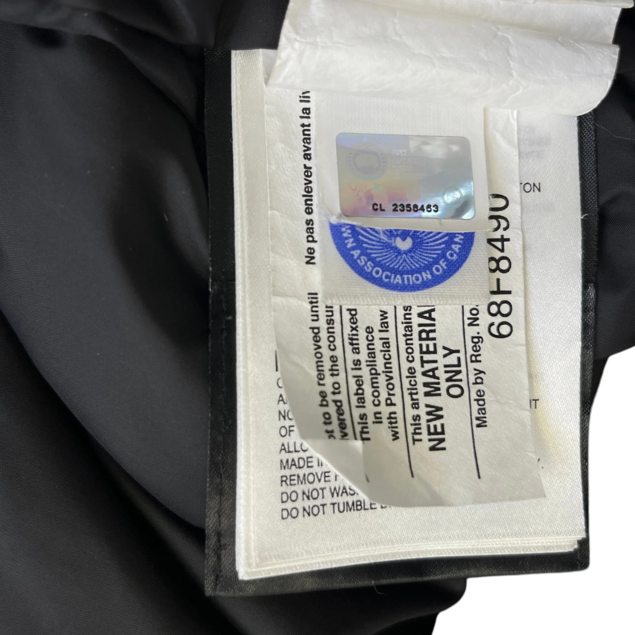 Men's Chilliwack Bomber Down Jacket Grey Size S - Image 12
