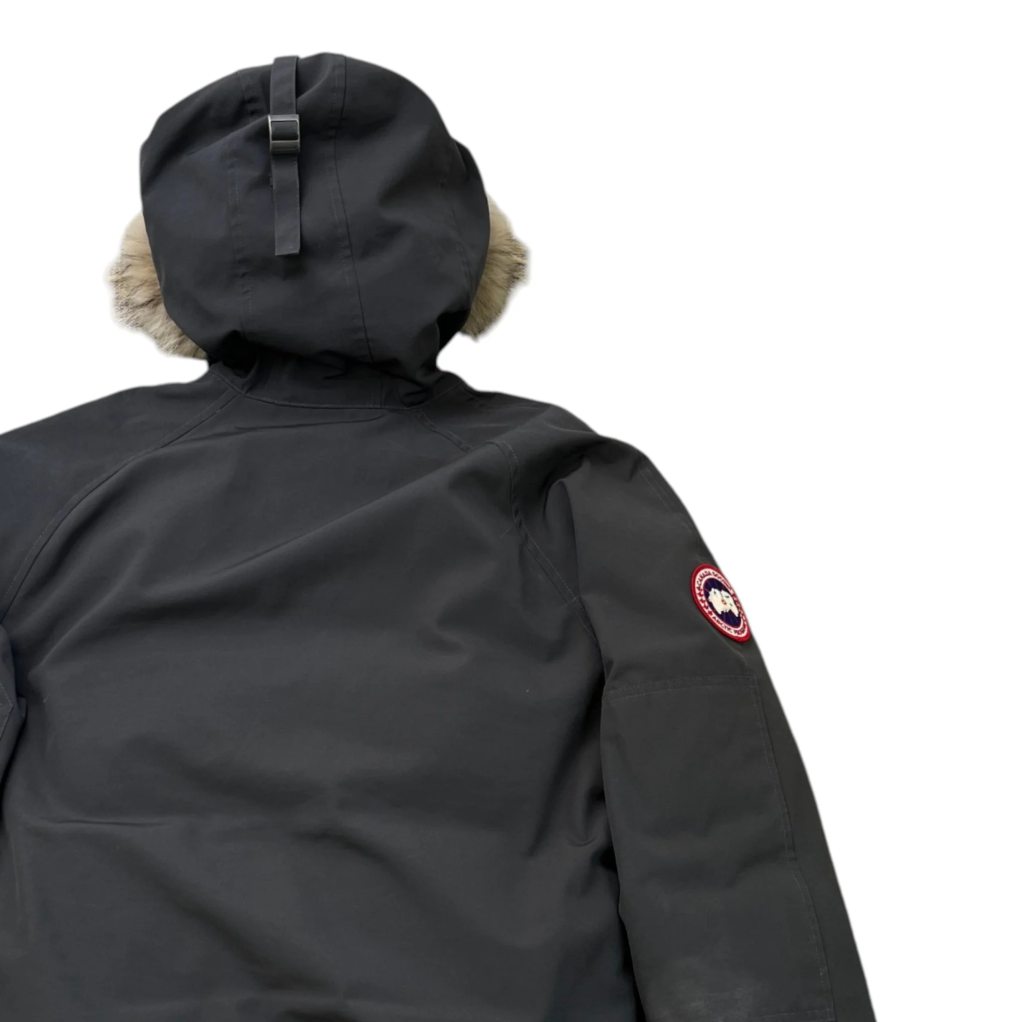Men's Chilliwack Bomber Down Jacket Grey Size S - Image 4