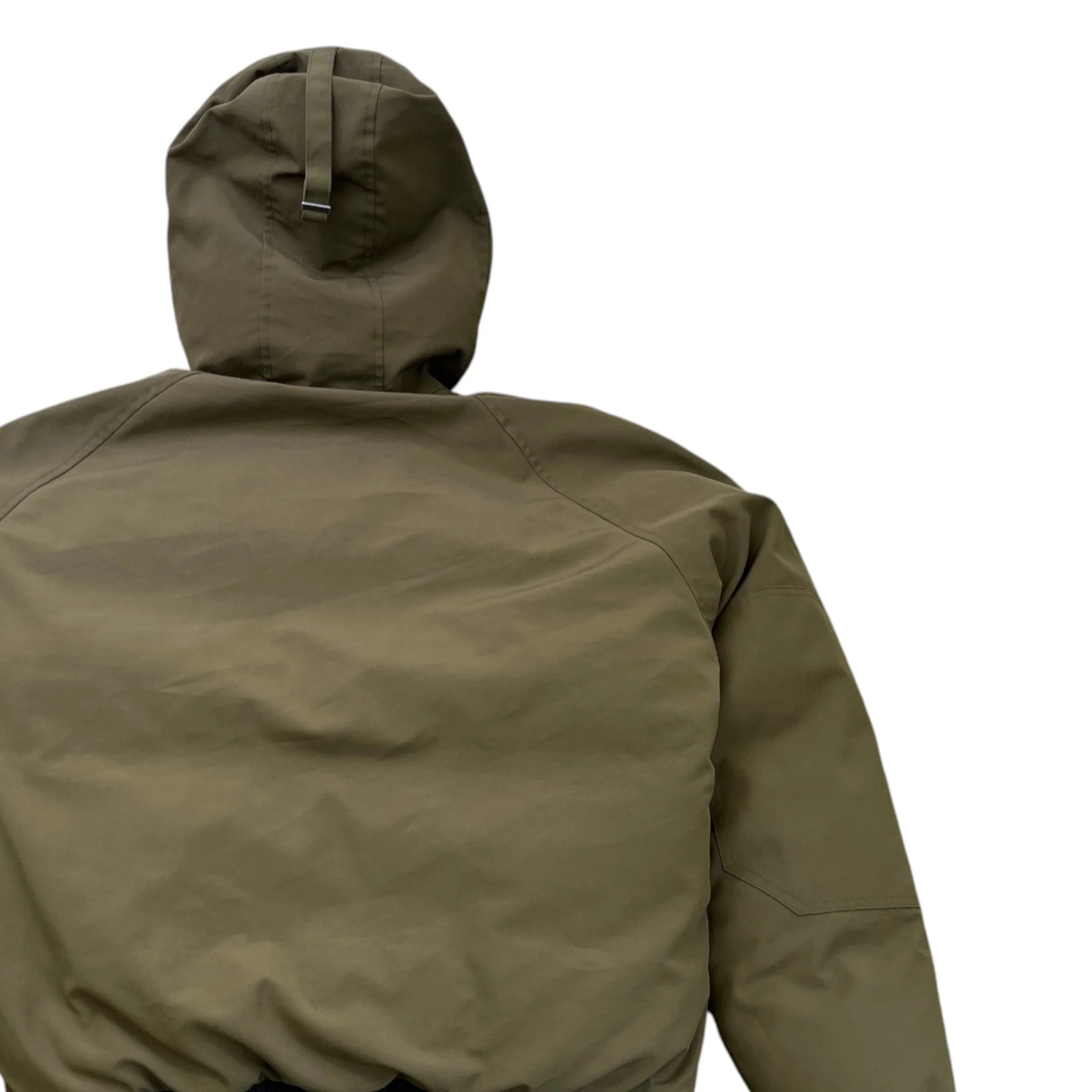 Men's Chilliwack Bomber Down Jacket Khaki Size L - Image 4