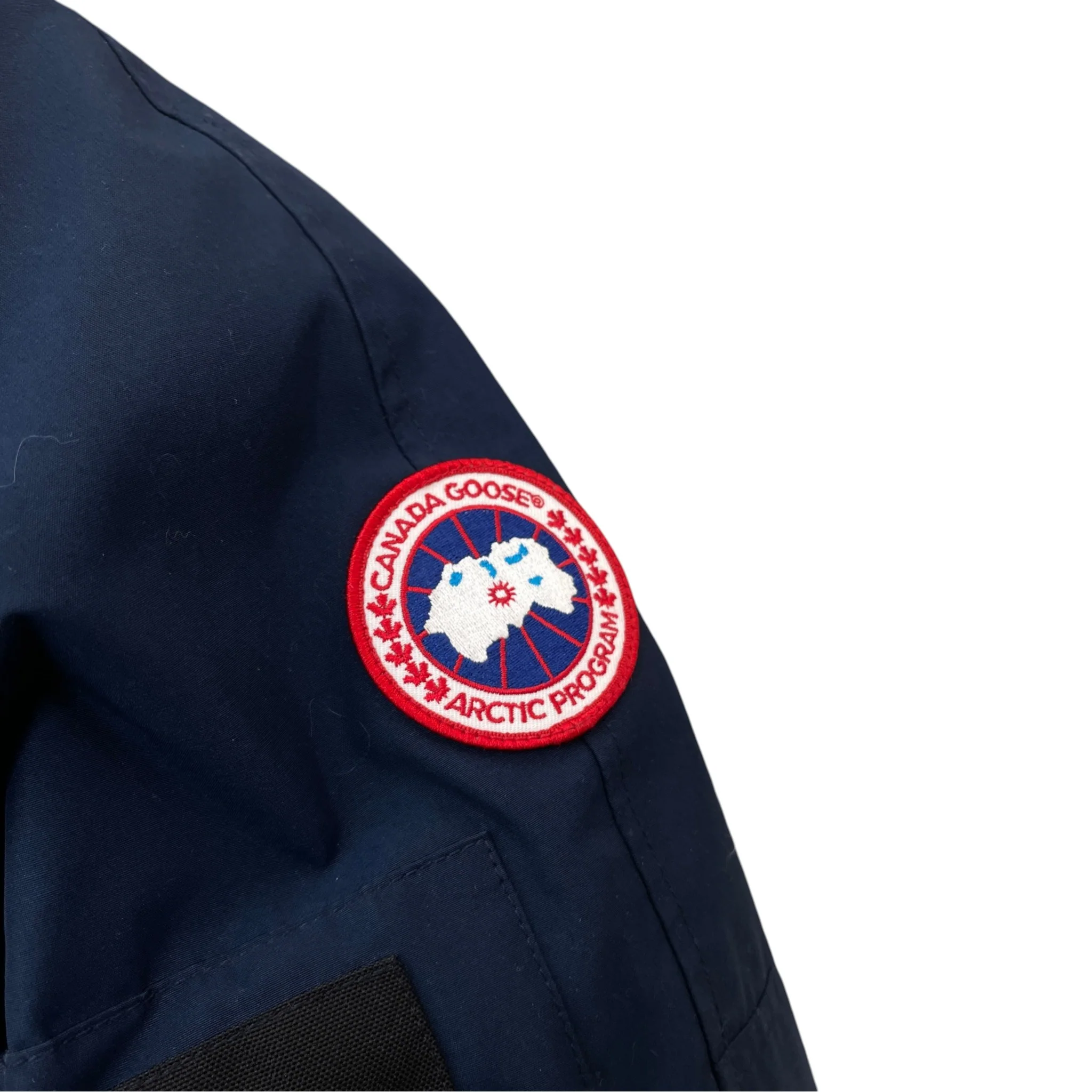 Men's Chilliwack Bomber Down Jacket Navy Size L - Image 6