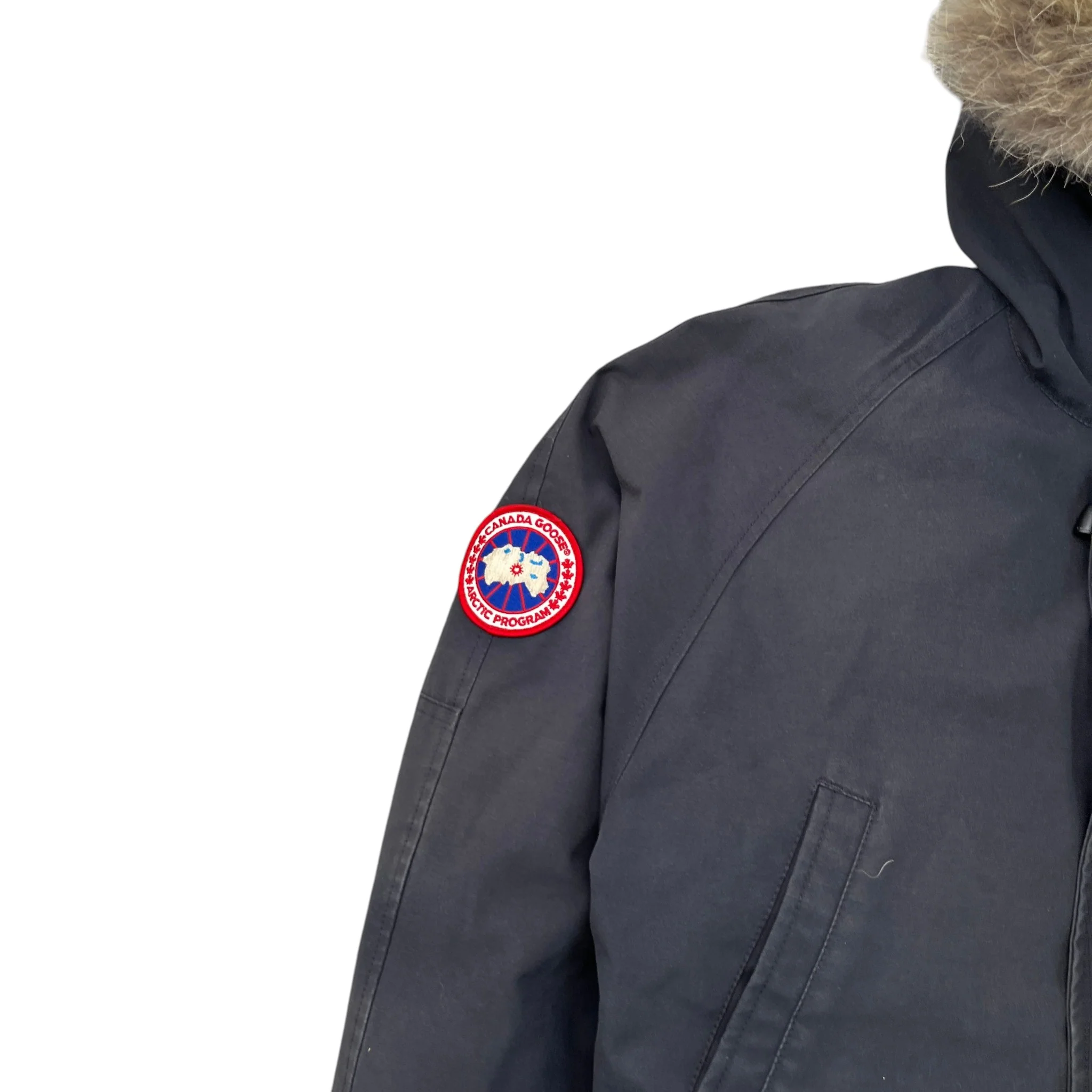 Men's Chilliwack Bomber Down Jacket Navy Size M - Image 5