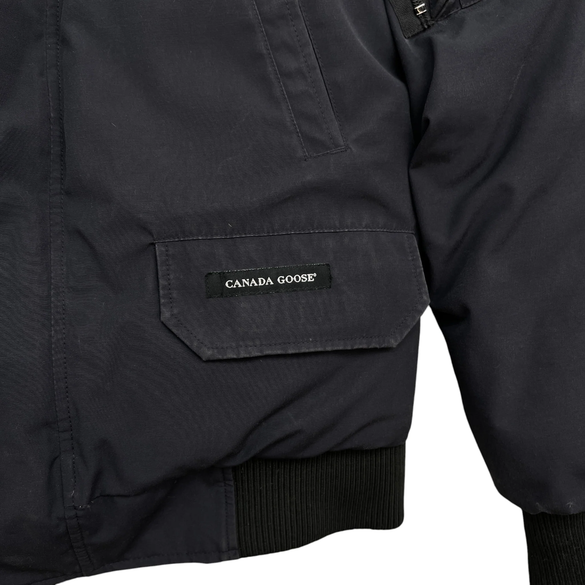 Men's Chilliwack Bomber Down Jacket Navy Size S - Image 10