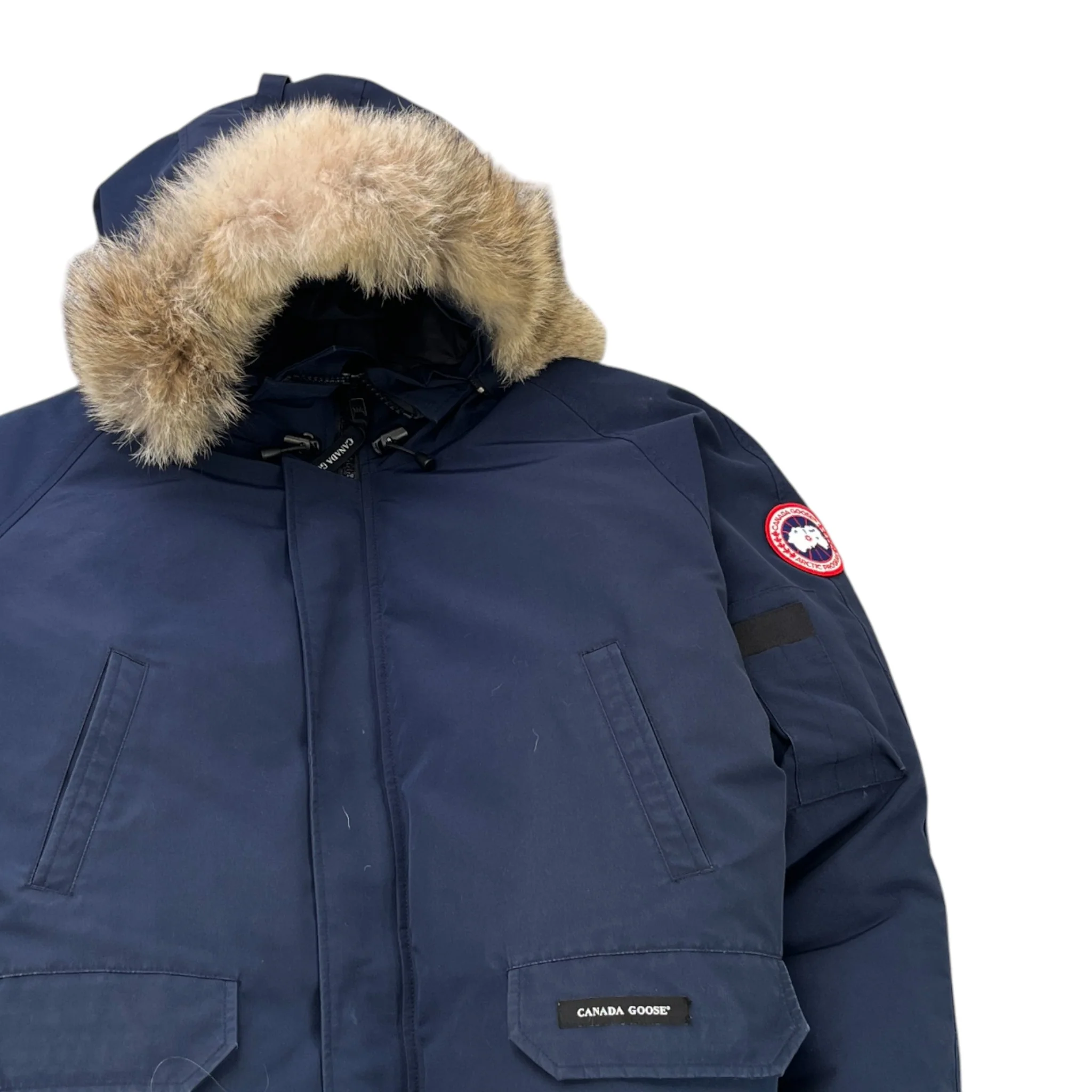 Men's Chilliwack Bomber Down Jacket Navy Size XL - Image 3