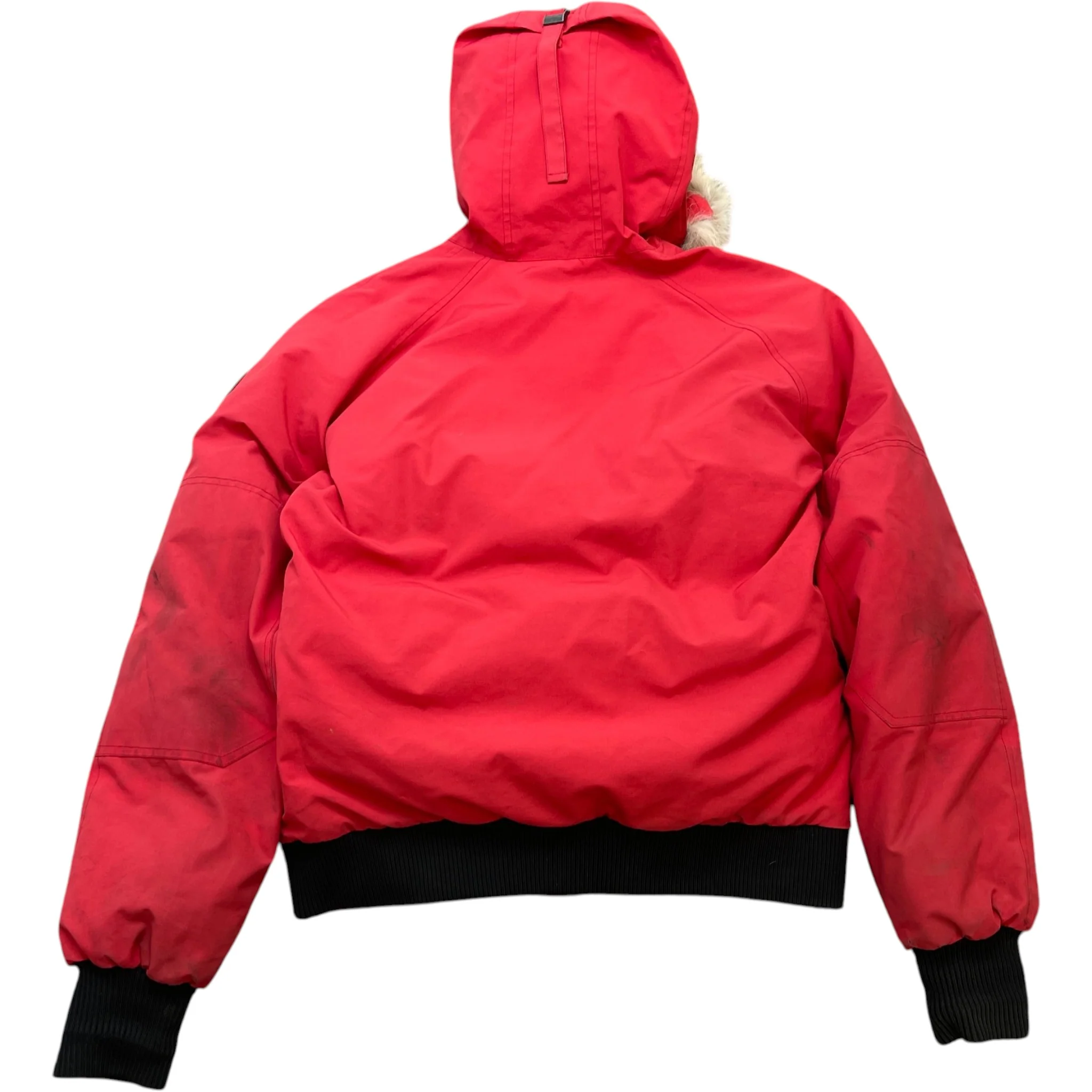 Men's Chilliwack Bomber Down Jacket Red Size L - Image 2