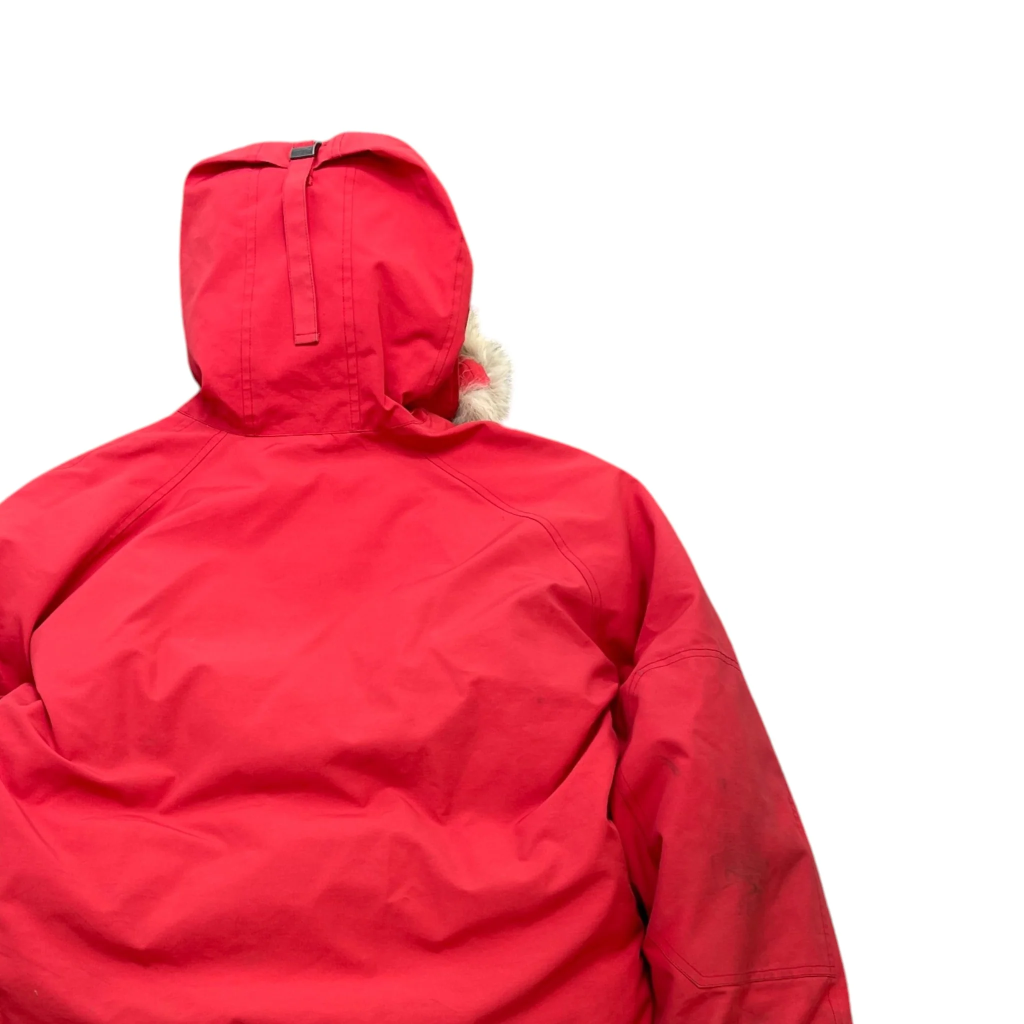 Men's Chilliwack Bomber Down Jacket Red Size L - Image 4