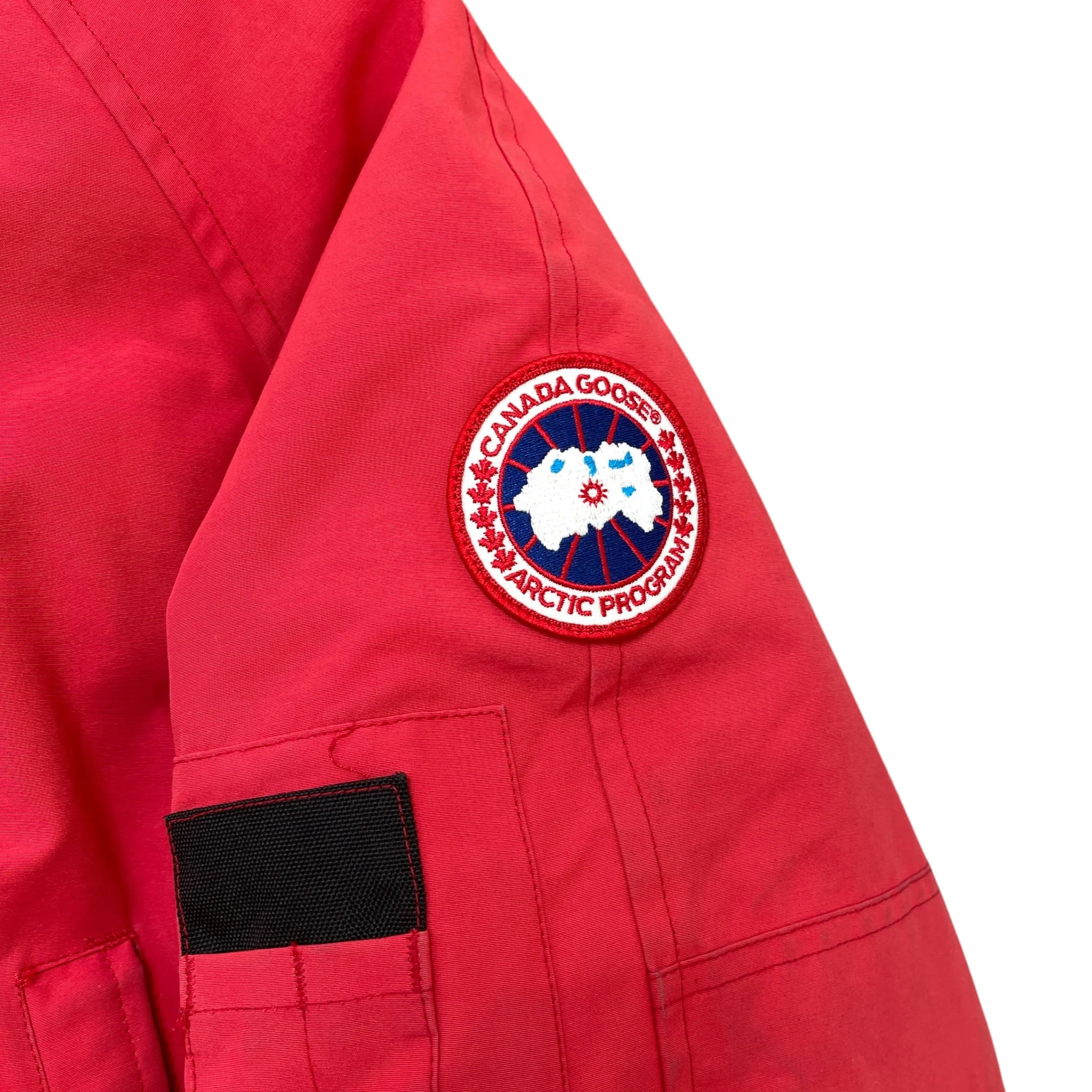 Men's Chilliwack Bomber Down Jacket Red Size L - Image 5
