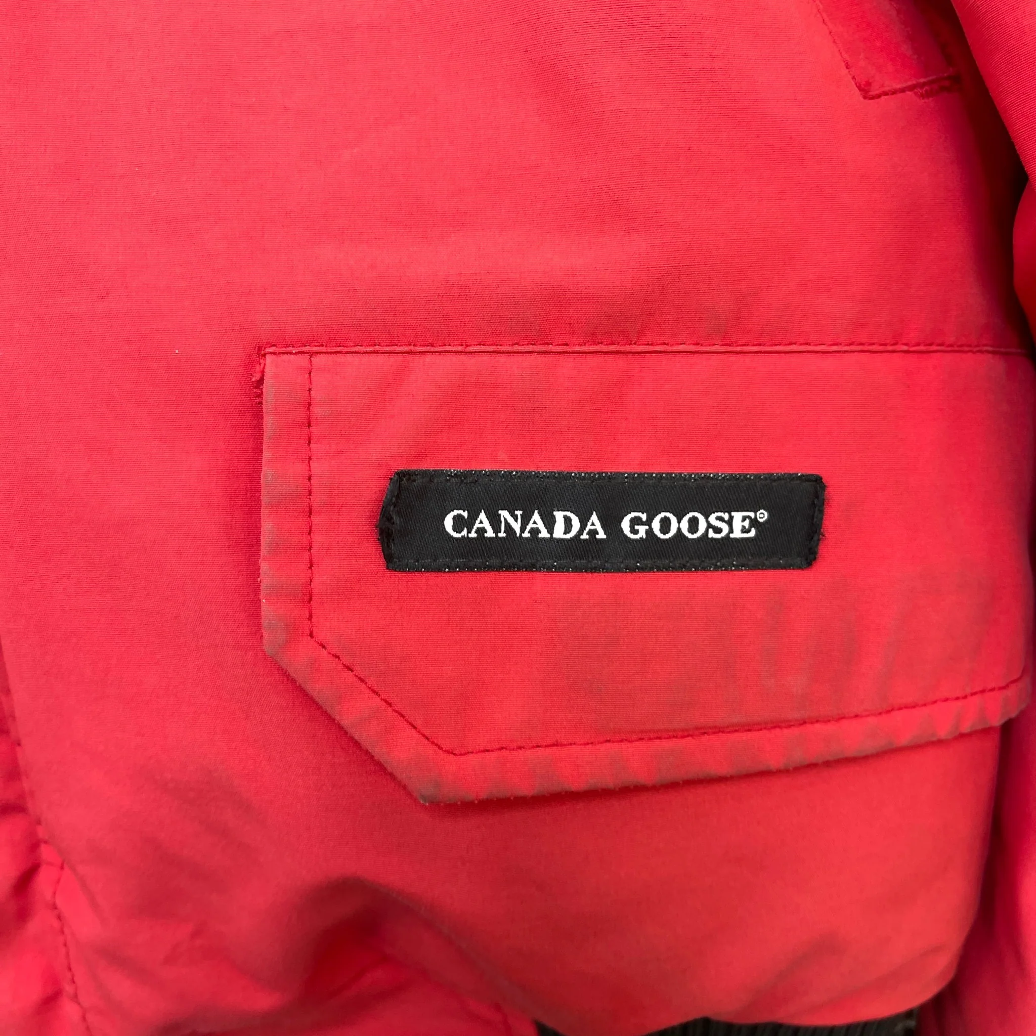Men's Chilliwack Bomber Down Jacket Red Size L - Image 7