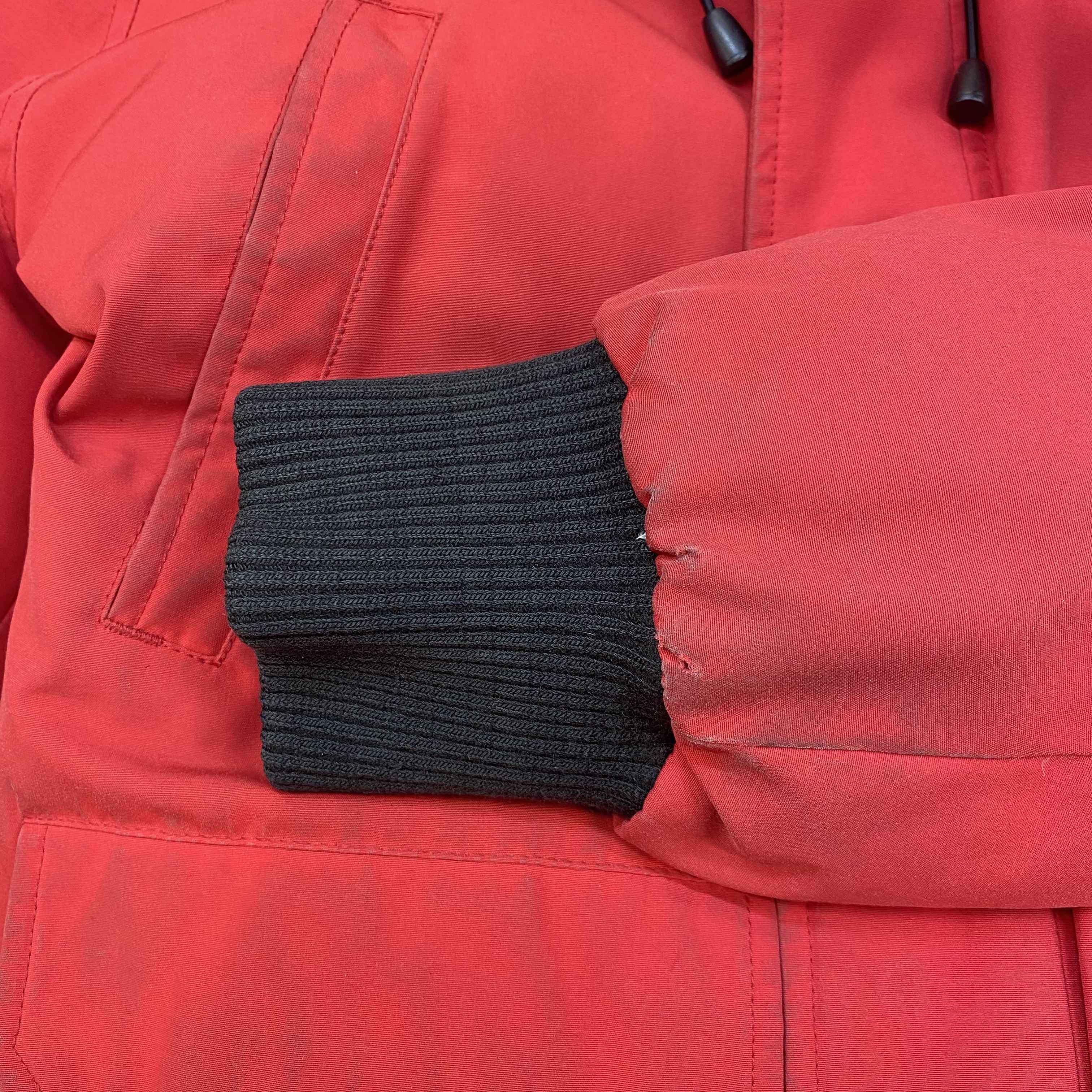 Men's Chilliwack Bomber Down Jacket Red Size XS - Image 10