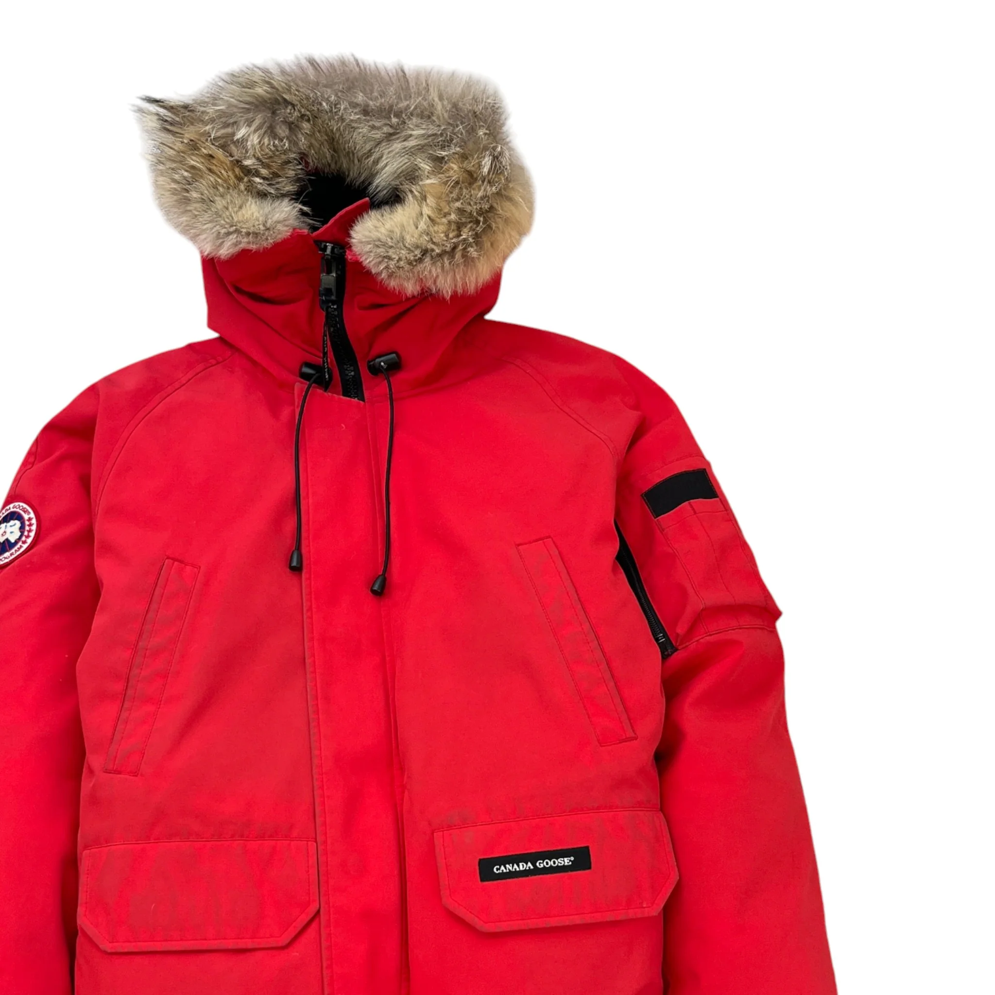 Men's Chilliwack Bomber Down Jacket Red Size XS - Image 3