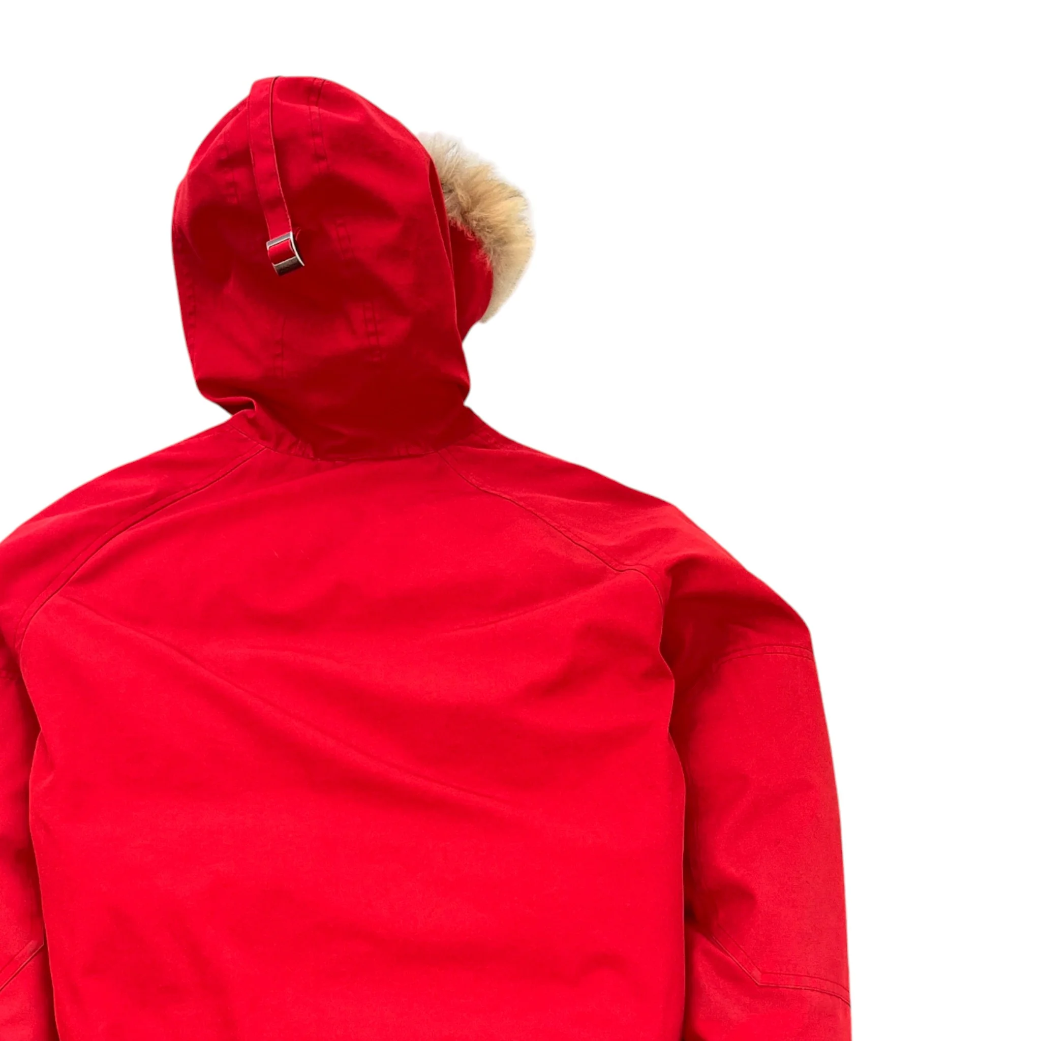Men's Chilliwack Bomber Down Jacket Red Size XS - Image 4