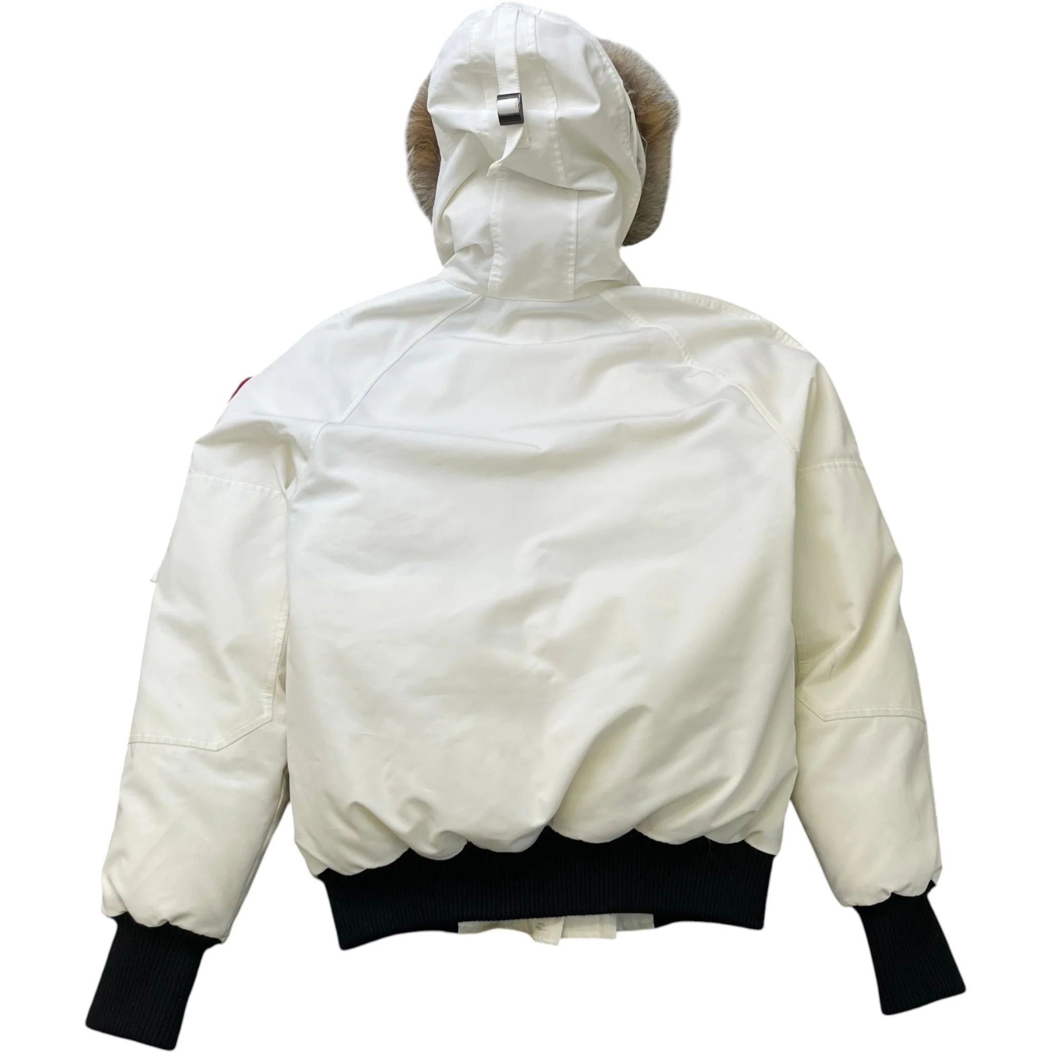 Men's Chilliwack Bomber Down Jacket White Size M - Image 2