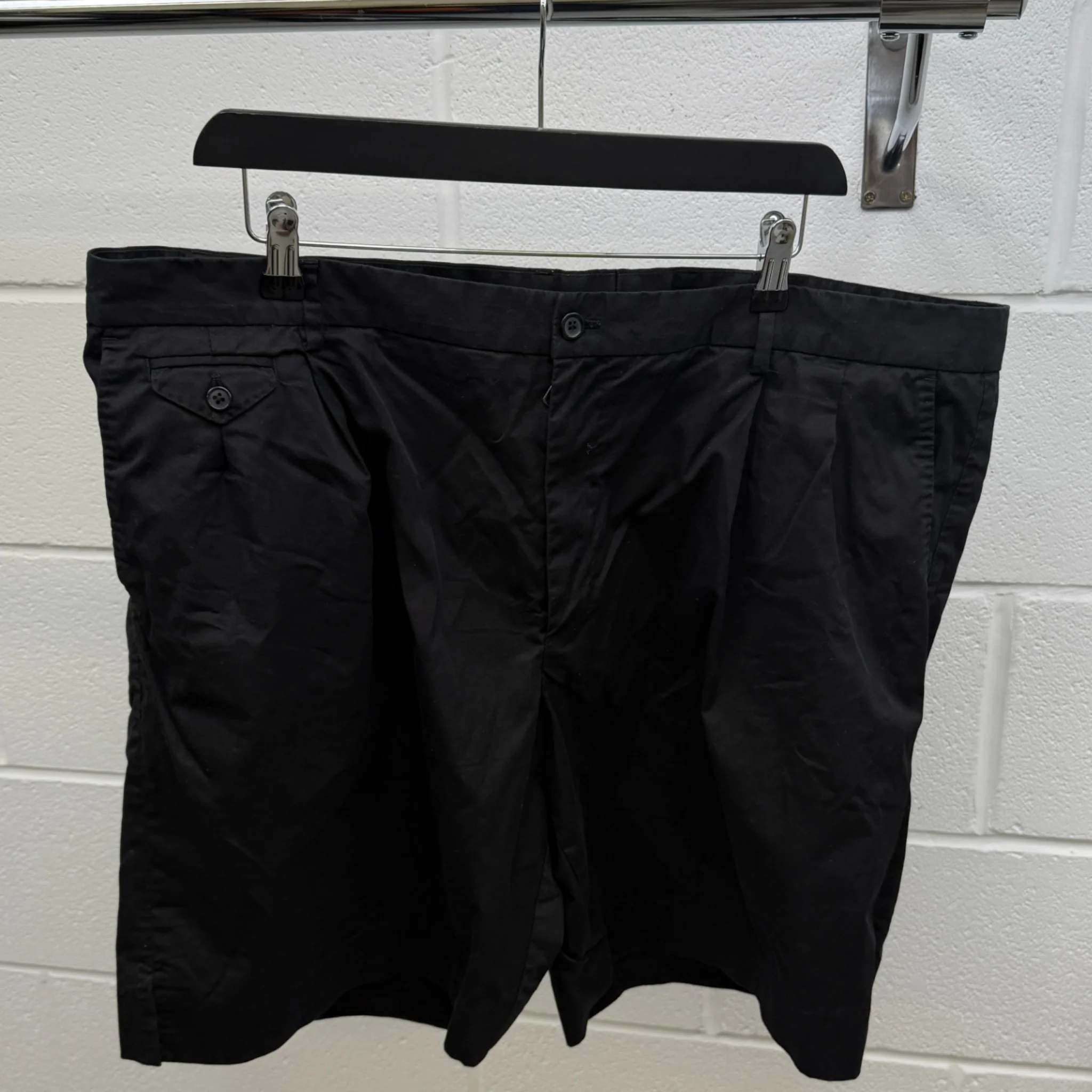 Men's Chino Waist 44" Shorts Black Size IT 60 / UK 44 - Image 5