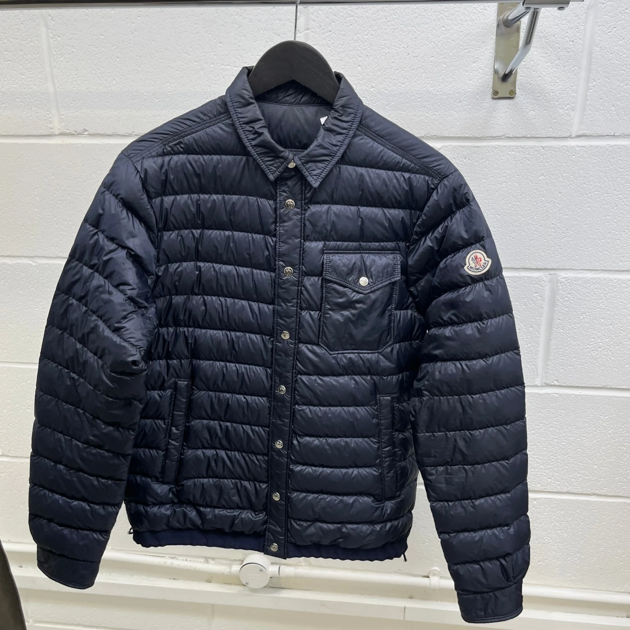 Men's Christopher Down Jacket Navy Size 2 / M - Image 9