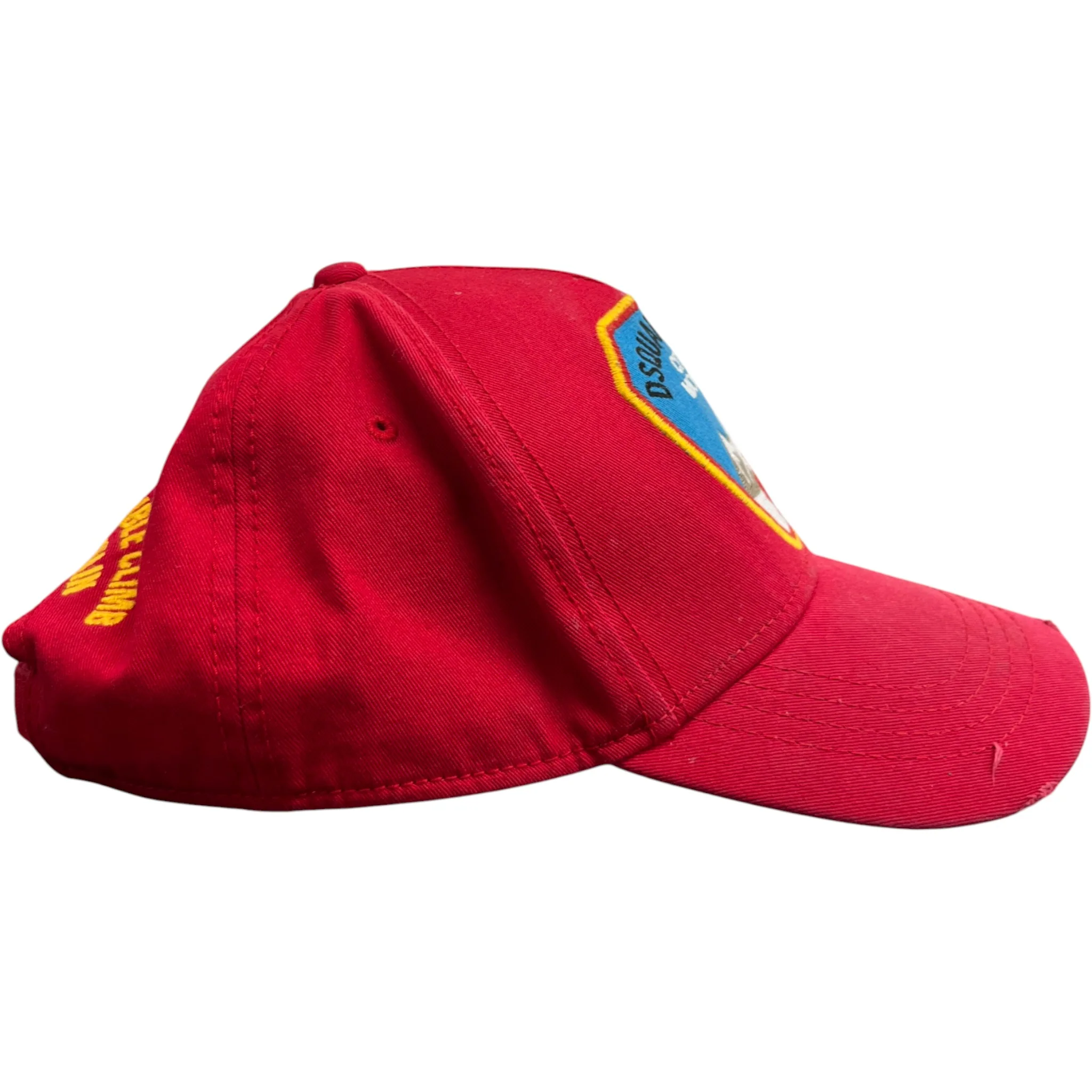 Men's City Of Mountain Hat Red - Image 5