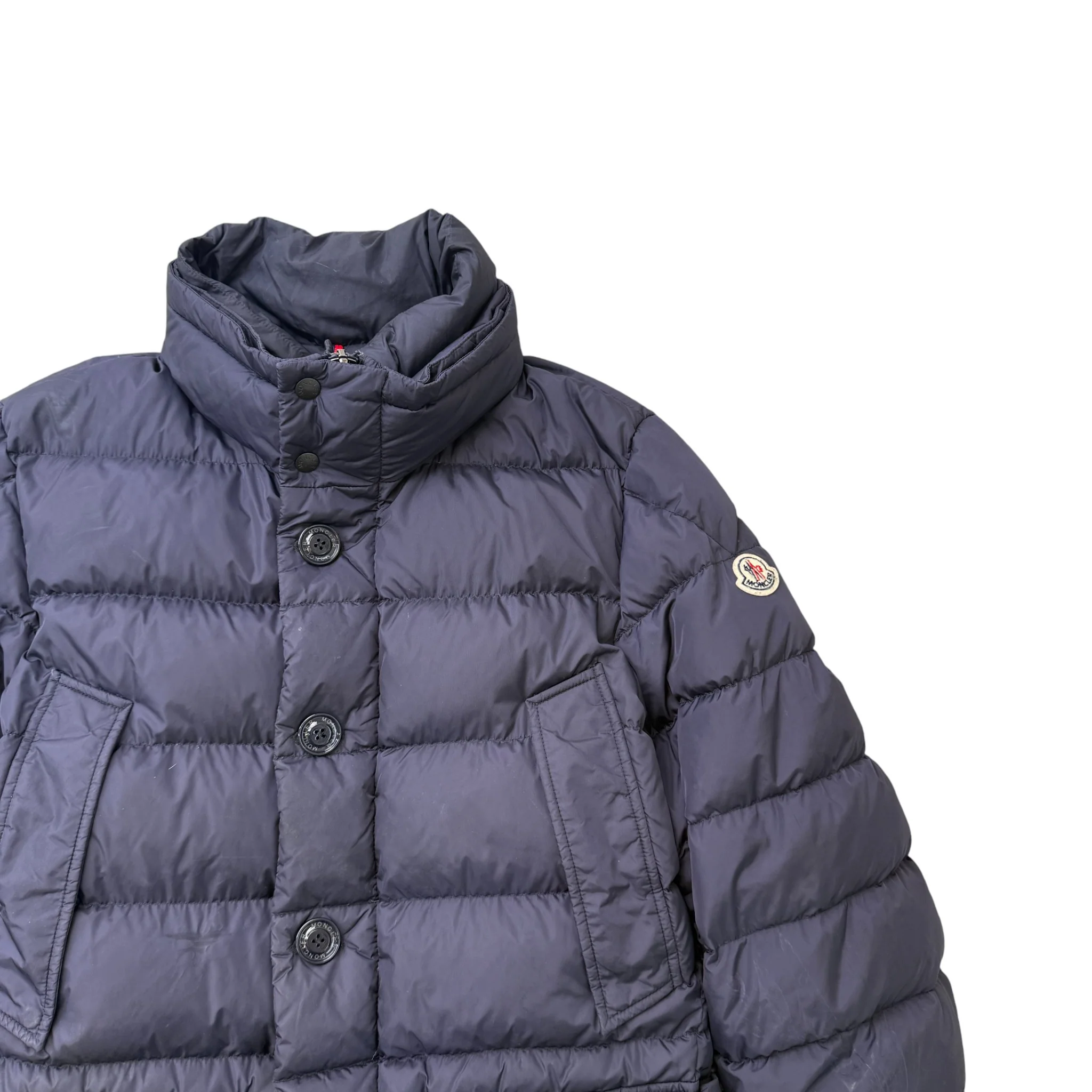 Men's Cluny Down Jacket Navy Size 4 / XL - Image 3