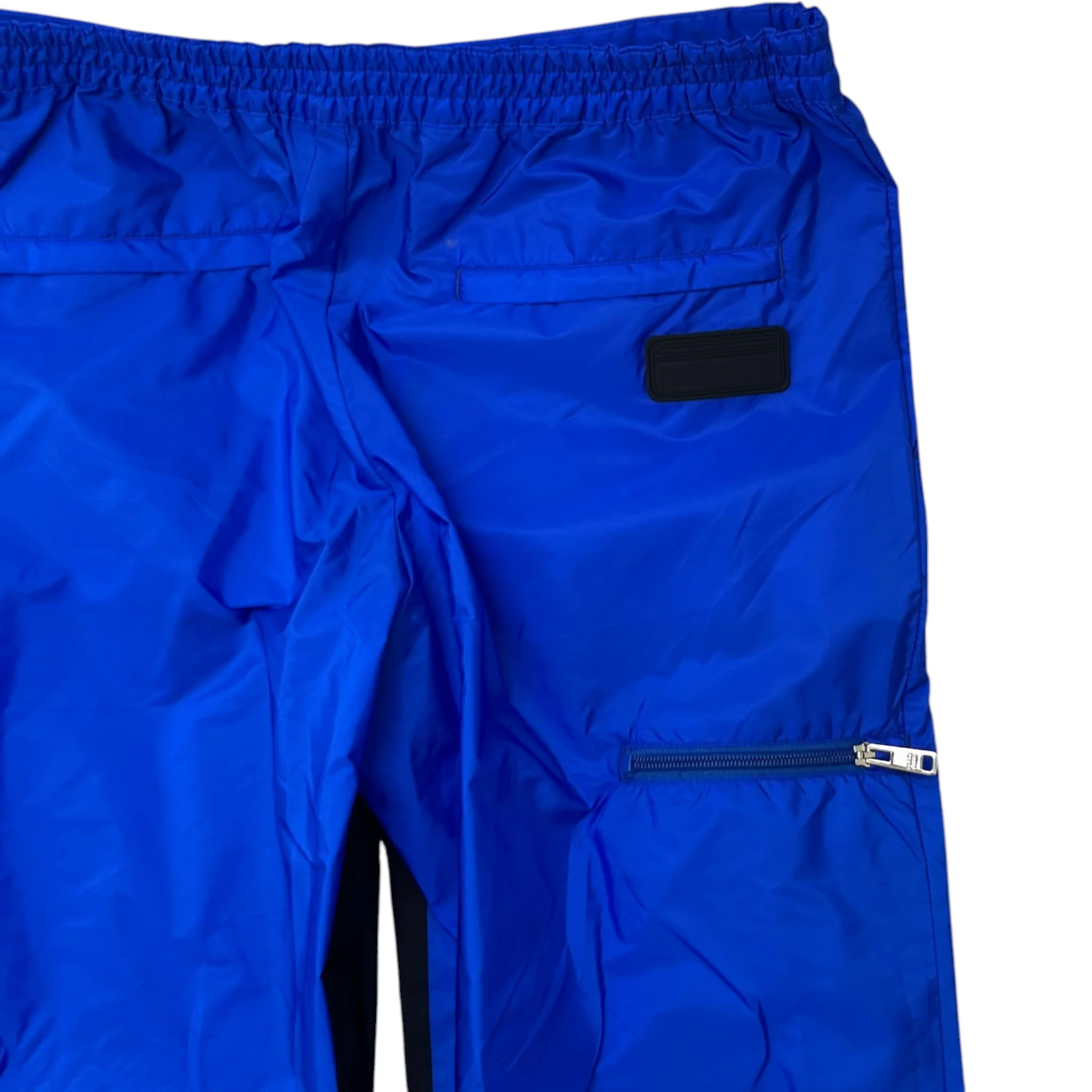 Men's Cobalt Nylon Cargos Blue Size IT 46 / UK 30 - Image 6