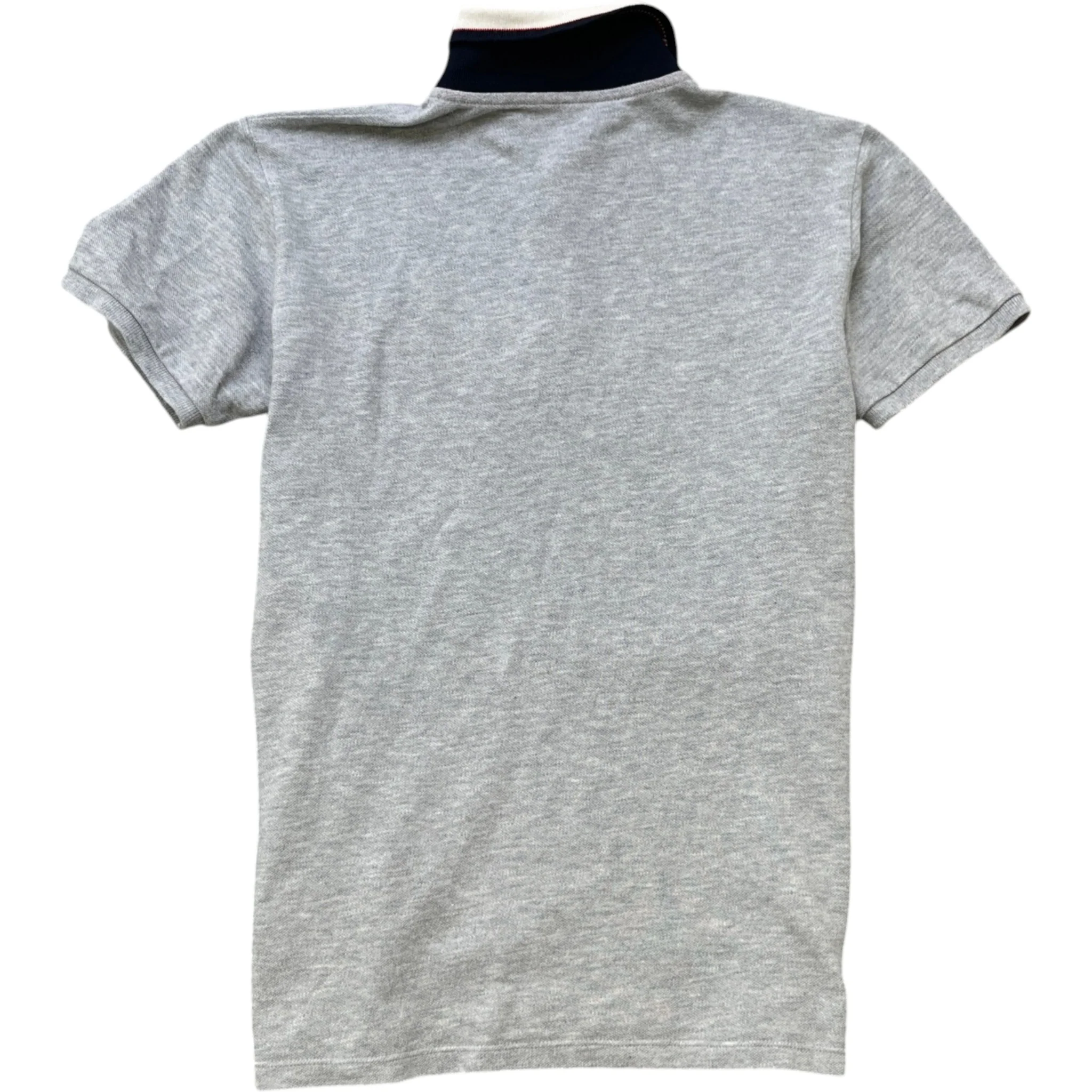 Men's Collar Logo Boys Size 12Years Polo Shirt Grey Size 12Y - Image 2