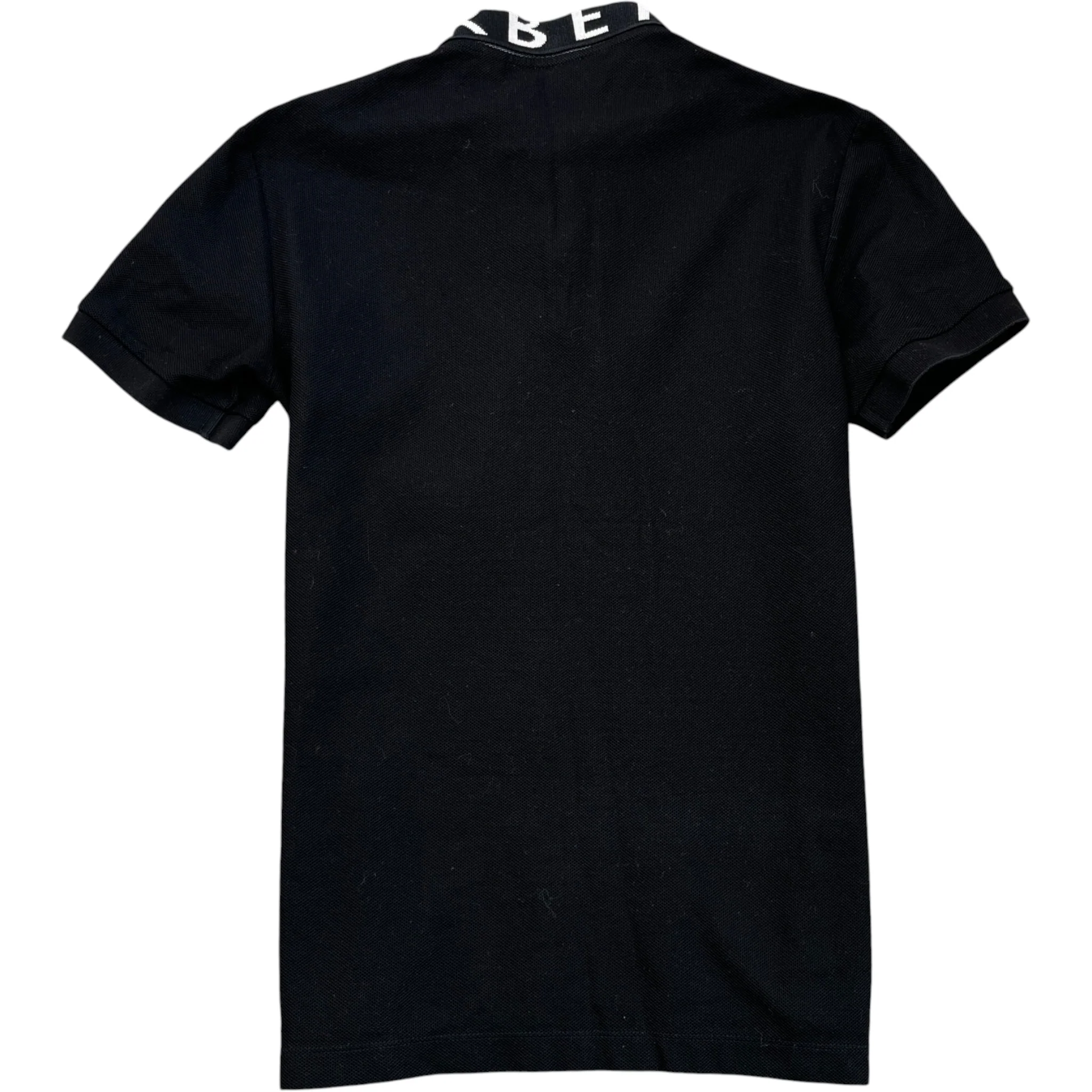 Men's Collar Logo Polo Shirt Black Size XS - Image 2
