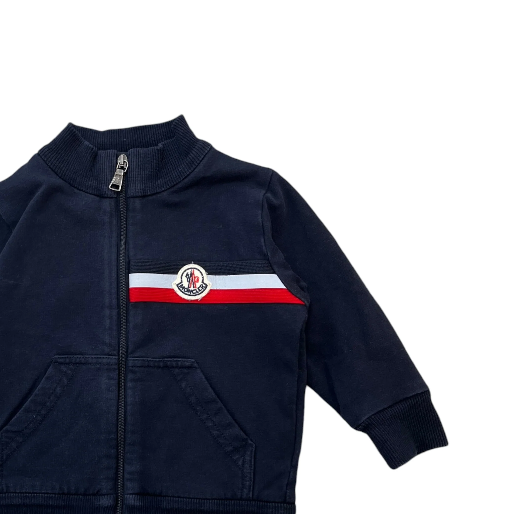 Men's Completo Maglia Age 6/9 Months Full Tracksuit Navy Size XXS - Image 7