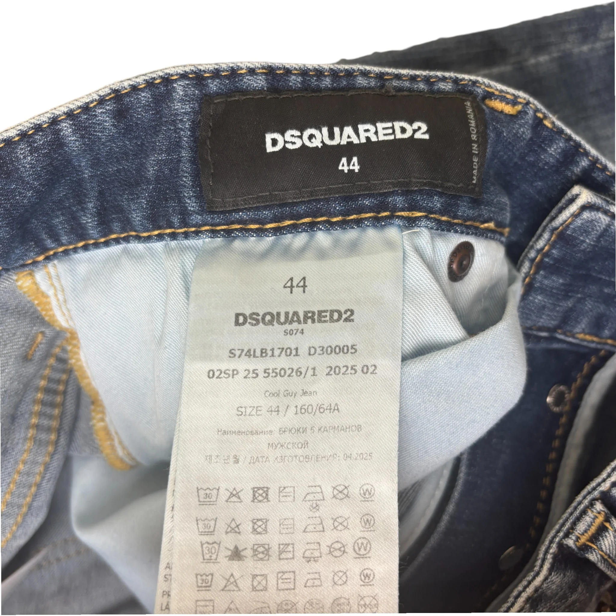Men's Cool Guy Jeans Blue Size IT 44 / UK 28 - Image 5