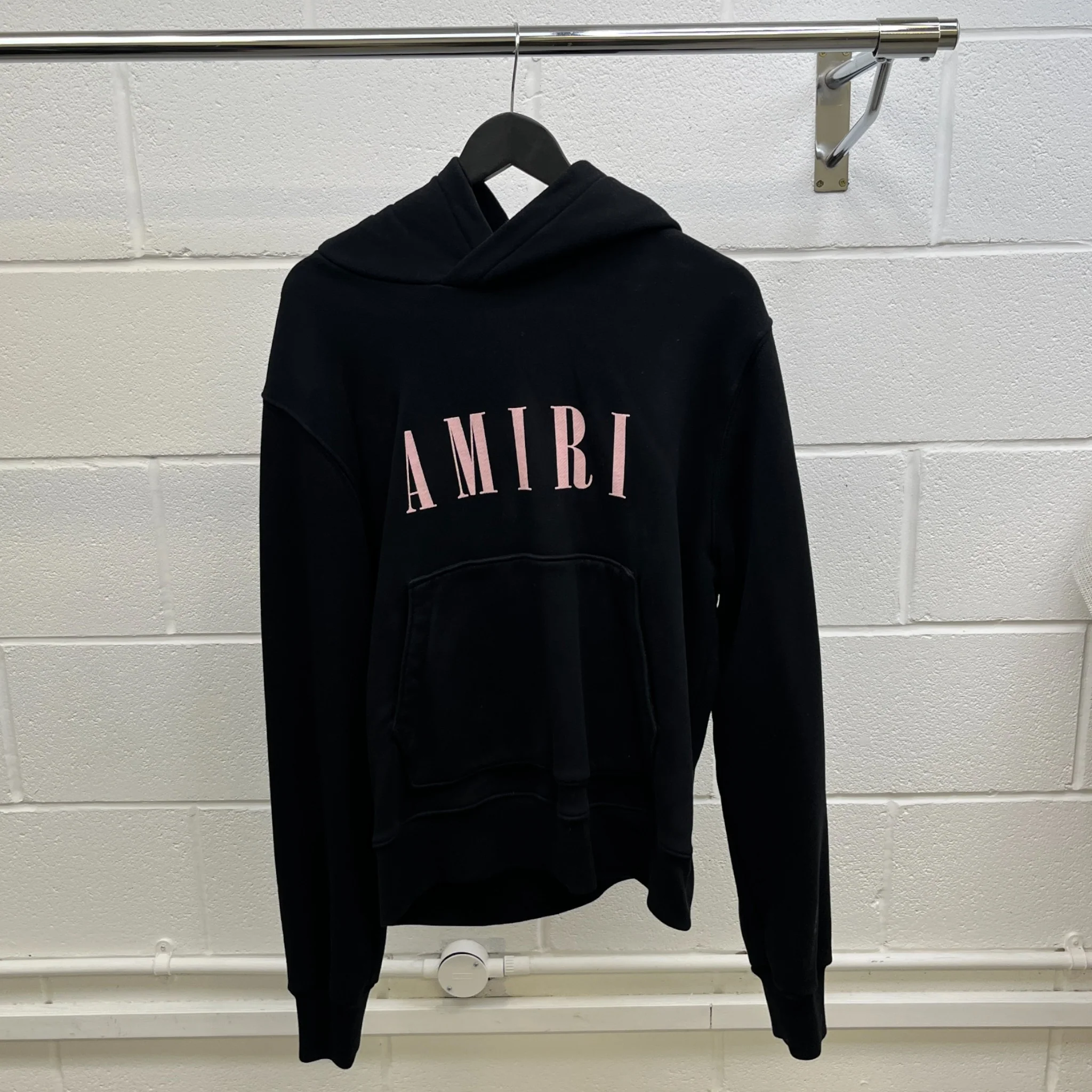 Men's Core Logo Hoodie Black Size S - Image 9