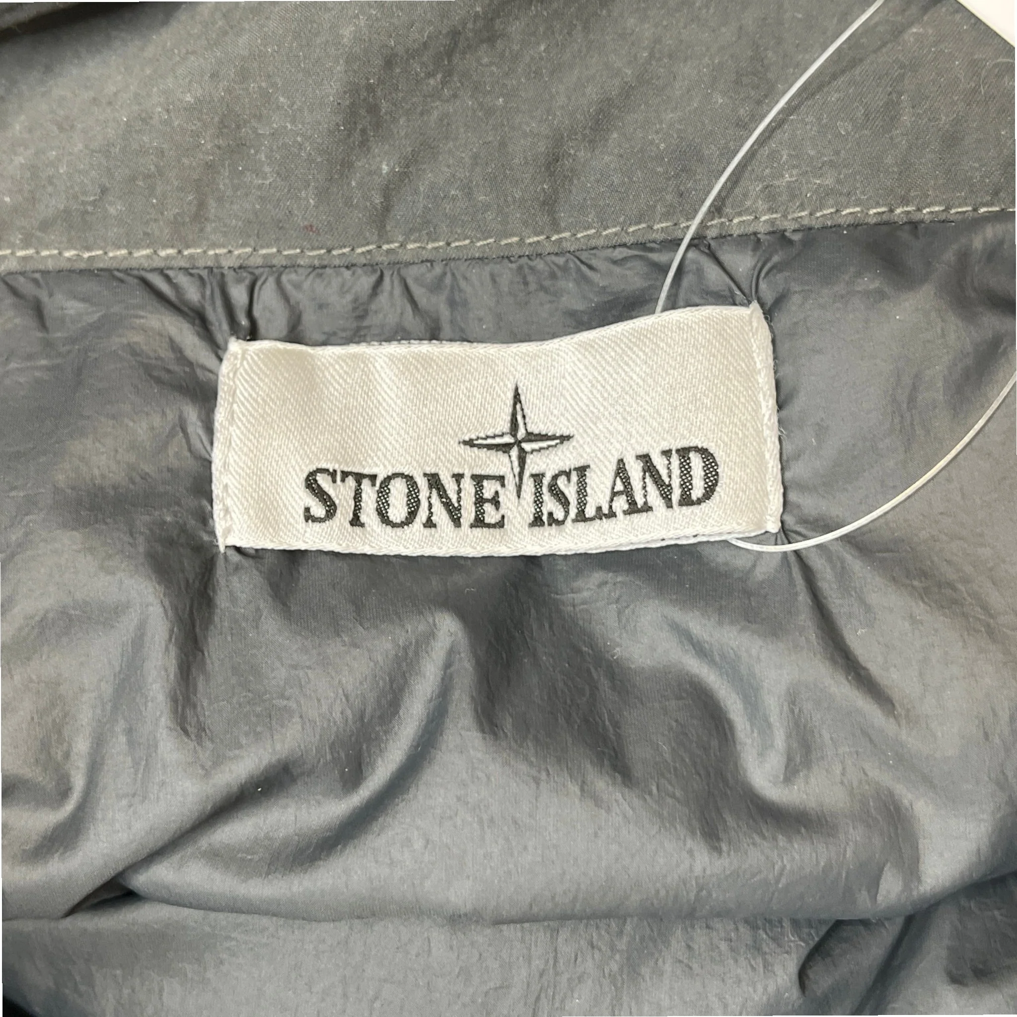 Men's Crinkle Reps Hooded Down Jacket Black Size XXXL - Image 7