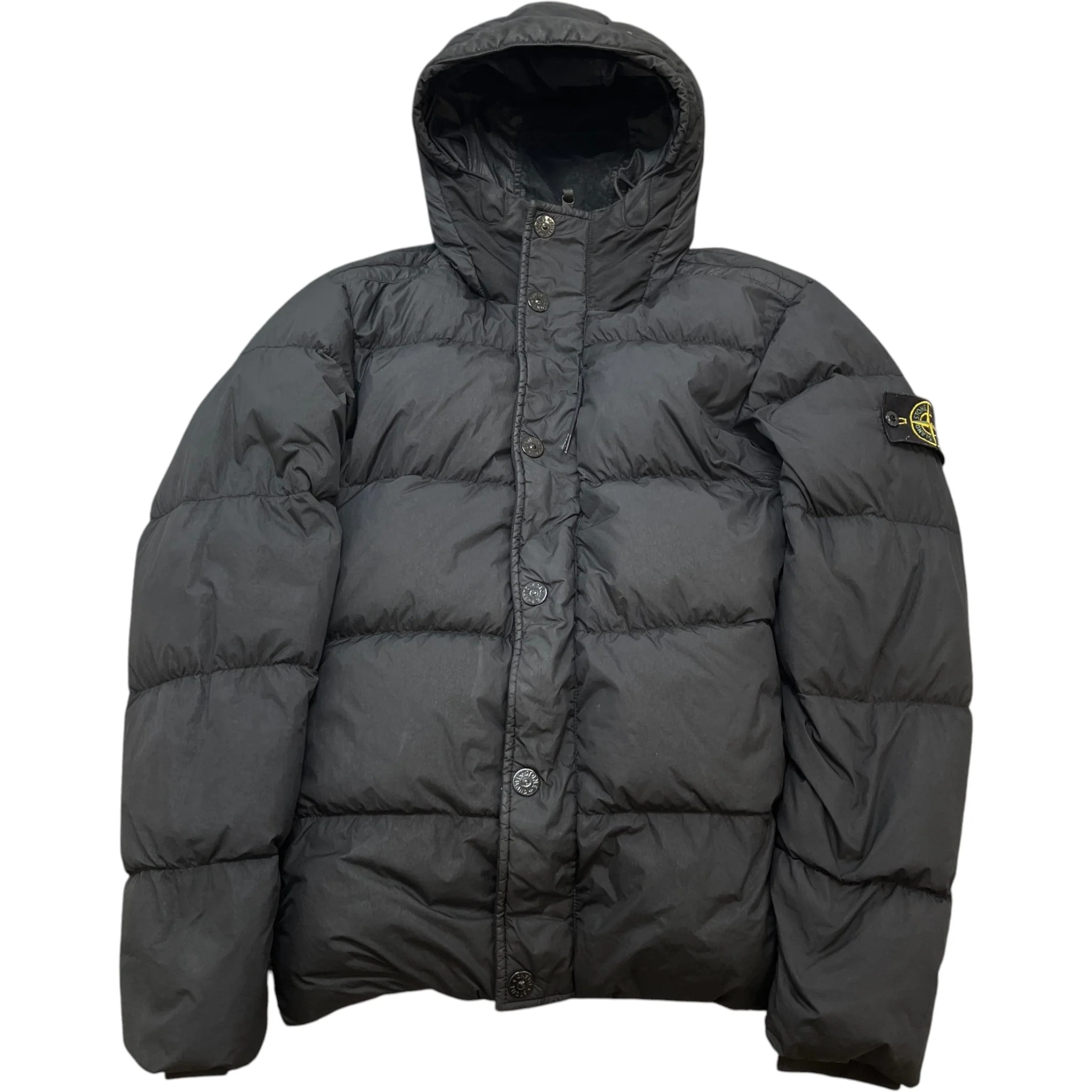 Men's Crinkle Reps Ny Down Jacket Black Size L