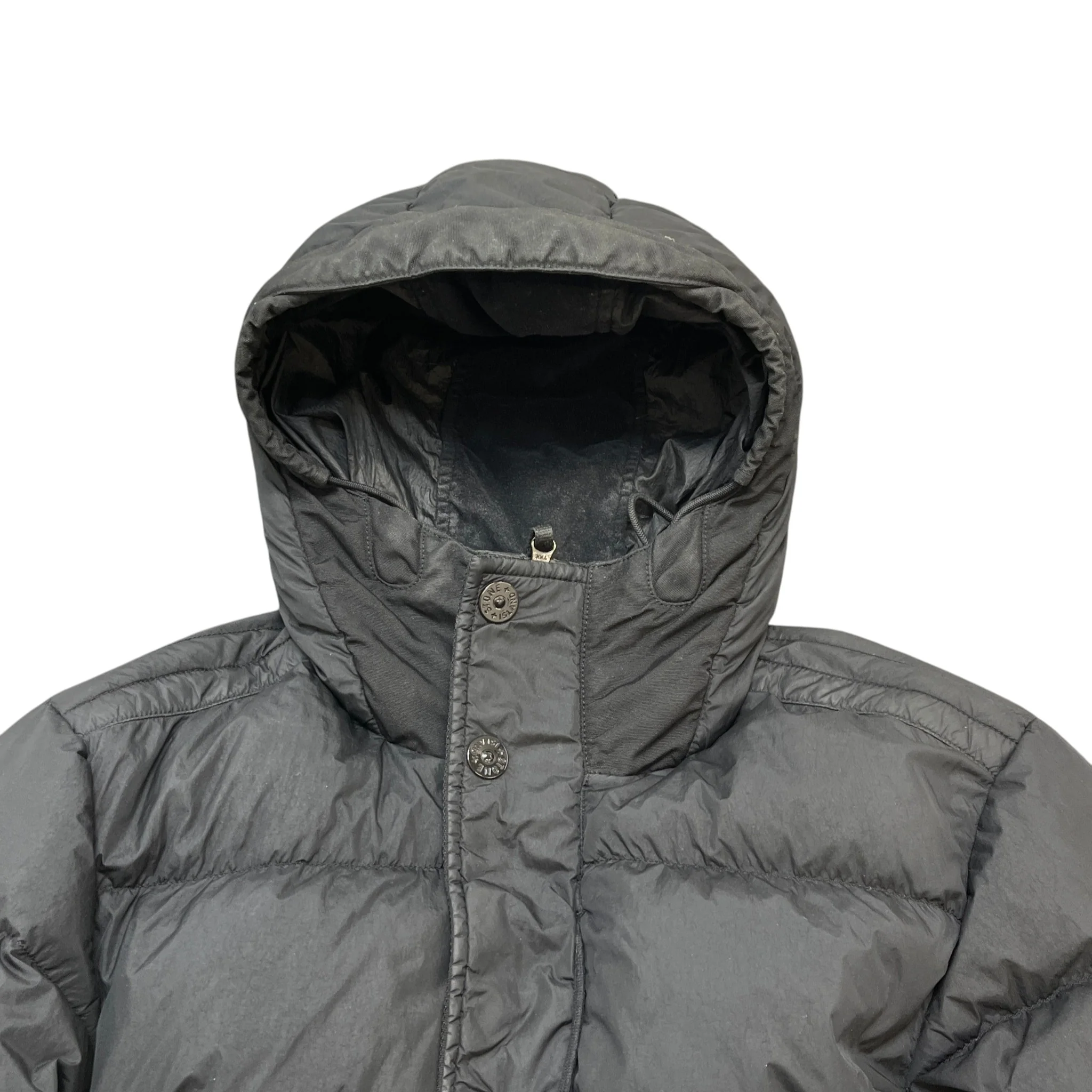 Men's Crinkle Reps Ny Down Jacket Black Size L - Image 5