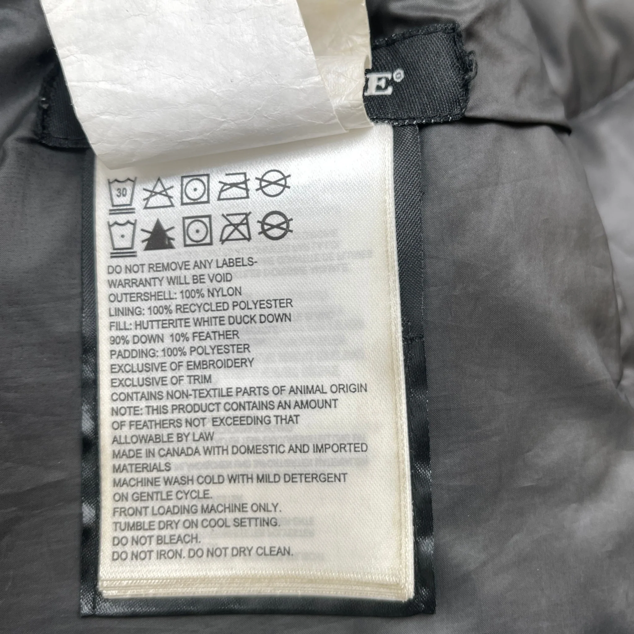 Men's Crofton Down Jacket Black Size M - Image 10