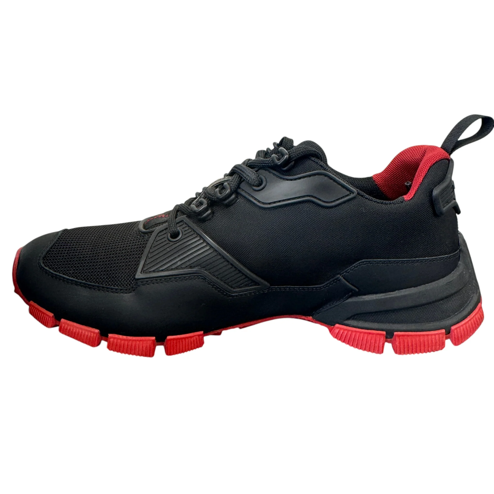 Men's Cross Section Low Trainers Black Size EU 41 / UK 7 - Image 2