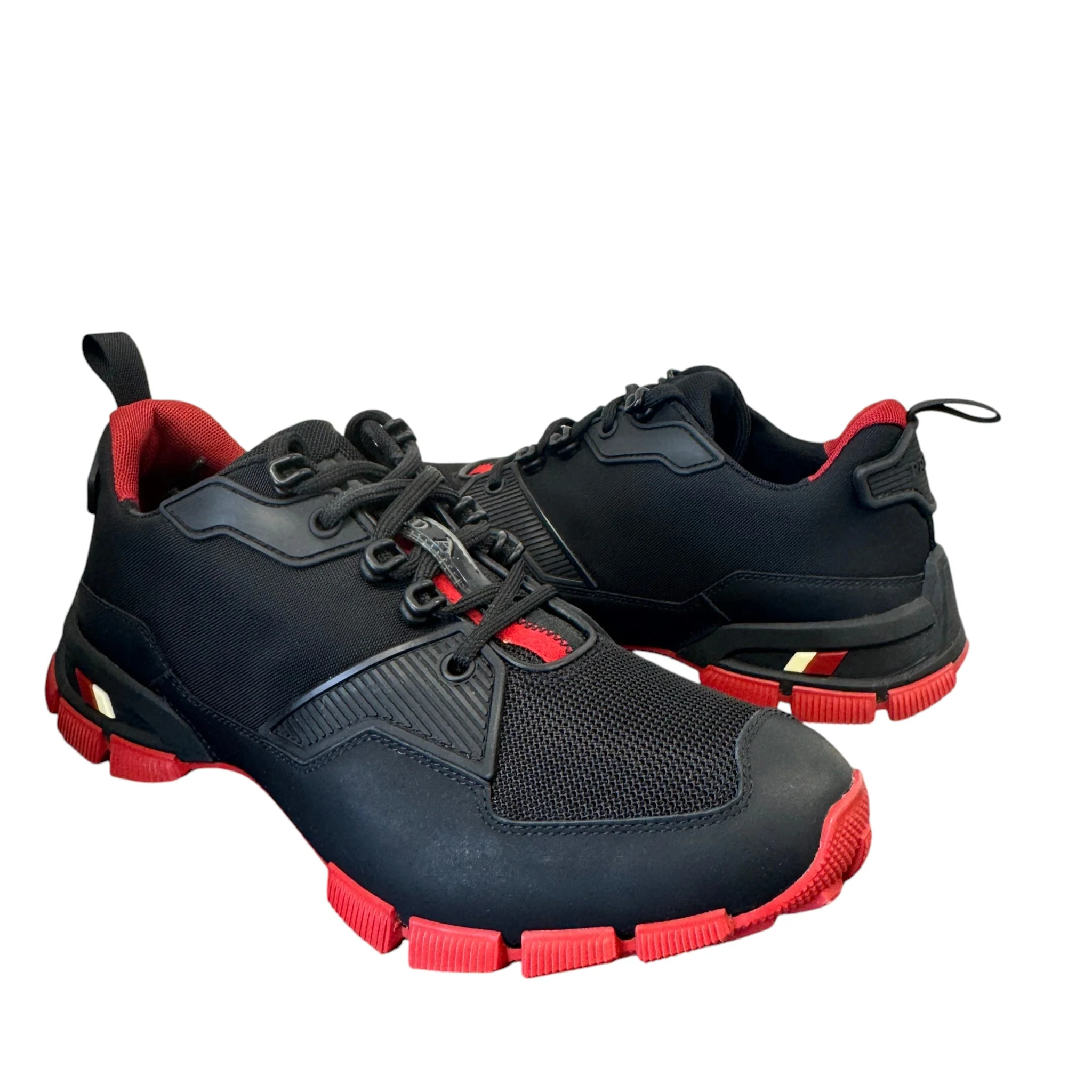 Men's Cross Section Low Trainers Black Size EU 41 / UK 7 - Image 3
