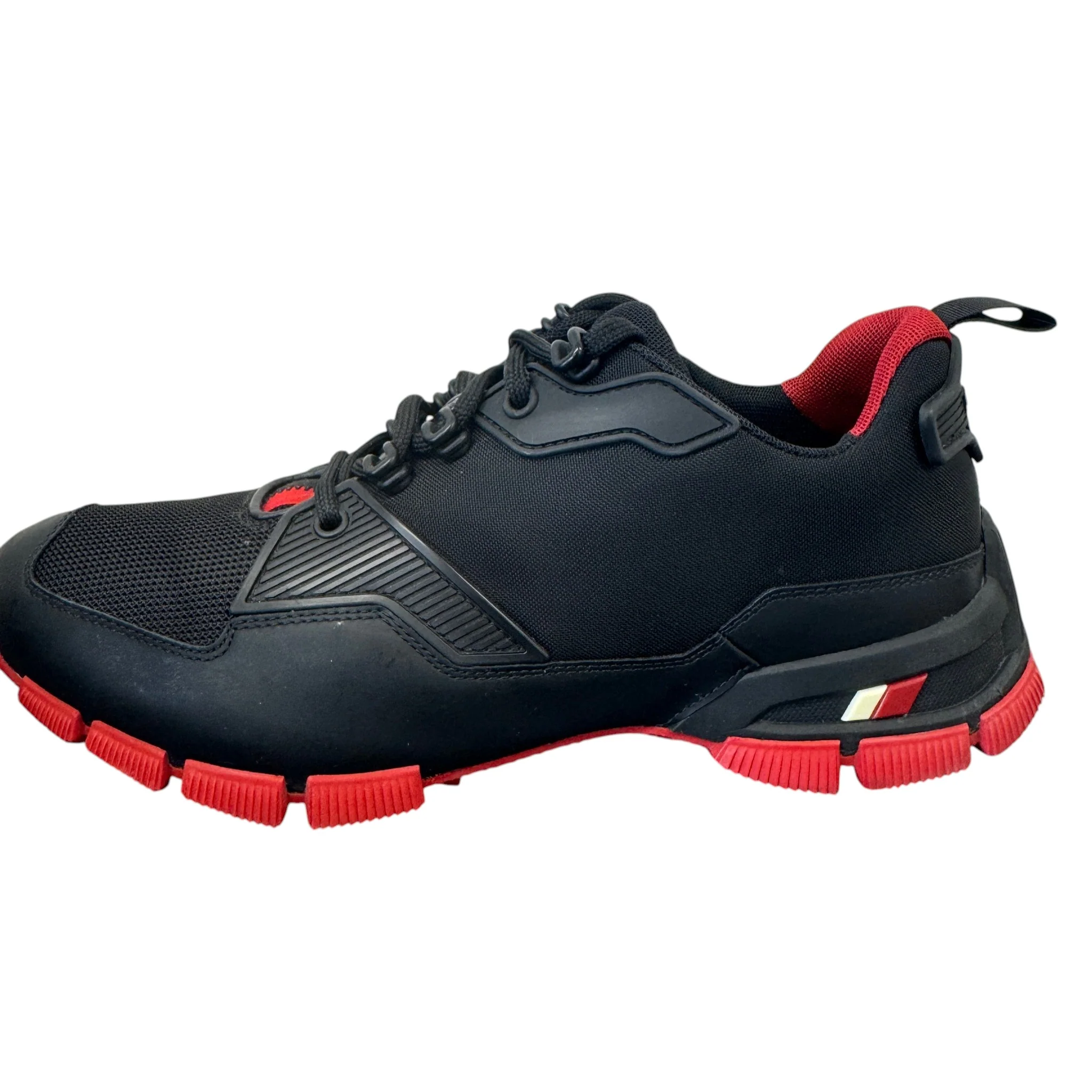Men's Cross Section Low Trainers Black Size EU 41 / UK 7 - Image 4
