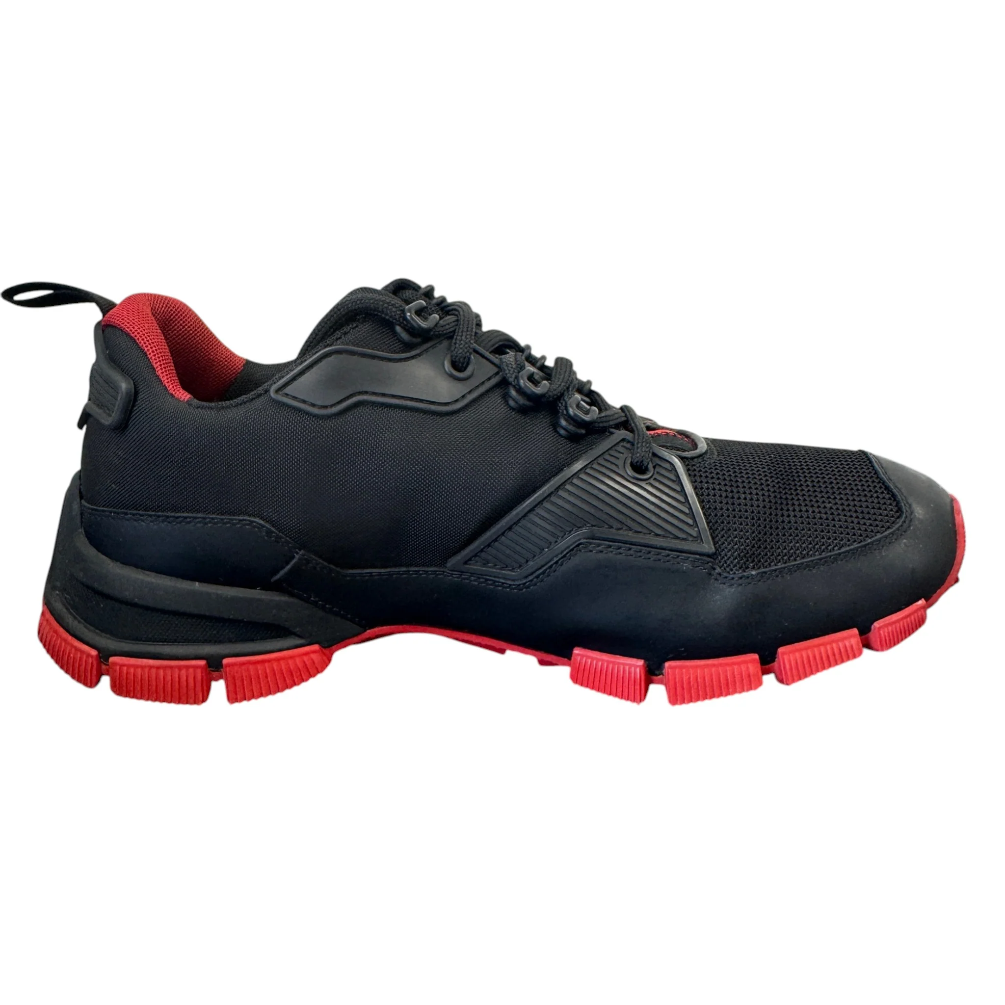 Men's Cross Section Low Trainers Black Size EU 41 / UK 7 - Image 5