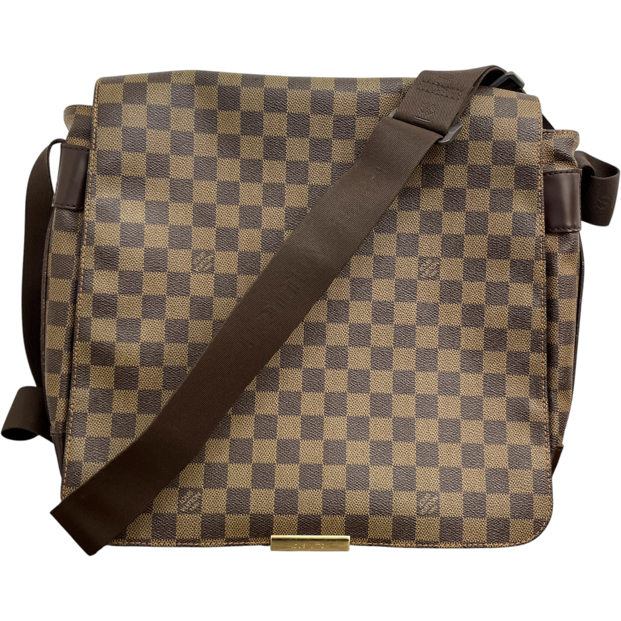 Men's Damier Ebene Bastille Bag Brown