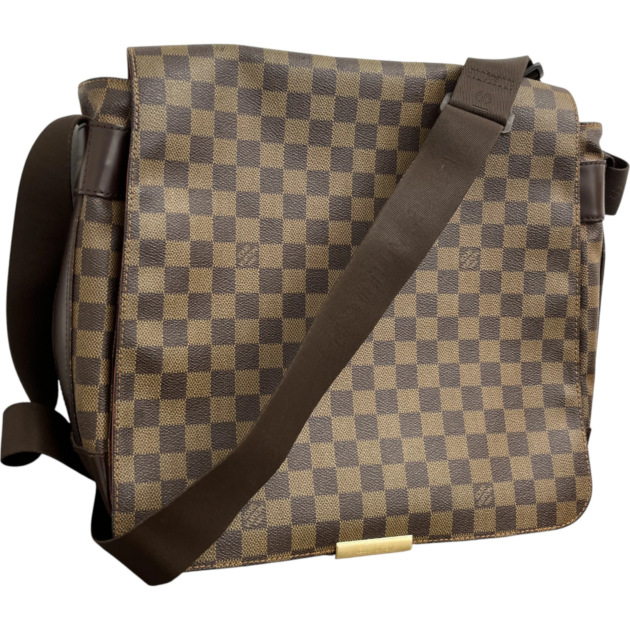 Men's Damier Ebene Bastille Bag Brown - Image 5