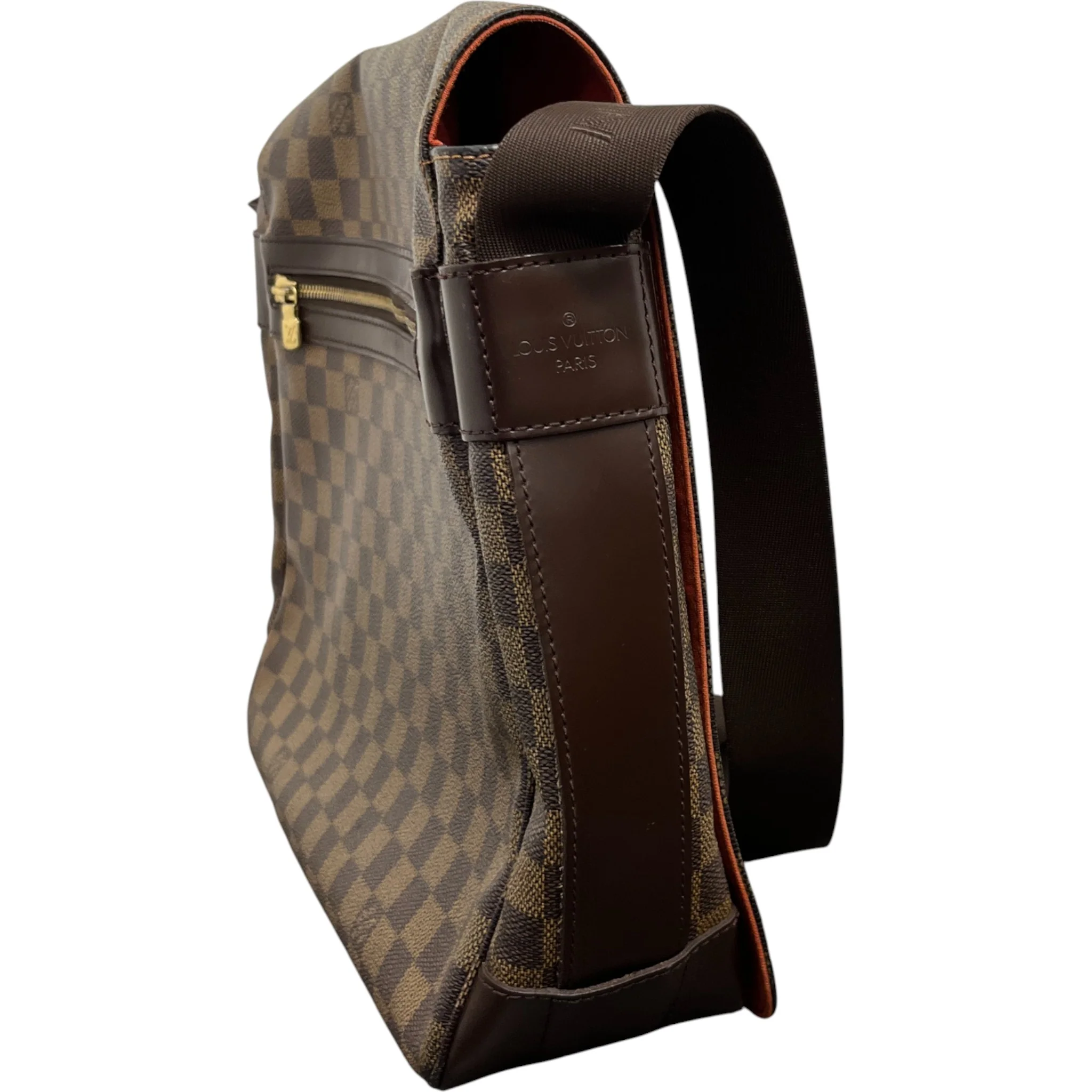 Men's Damier Ebene Bastille Bag Brown - Image 7