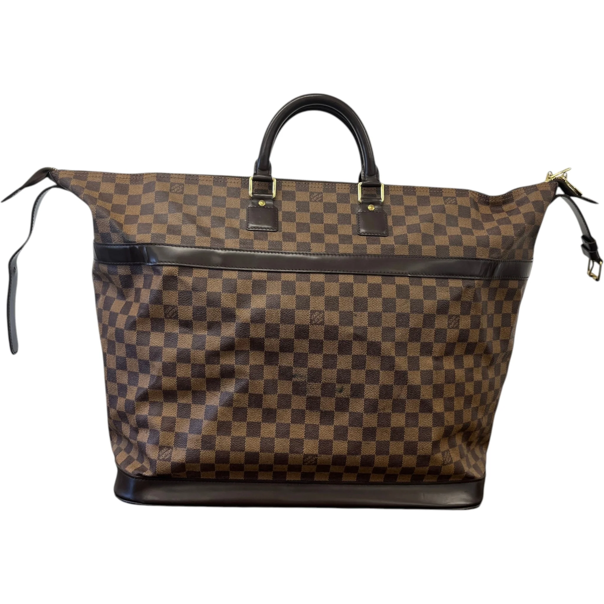 Men's Damier Ebene Cruises Grimaud 45 Bag Brown - Image 5