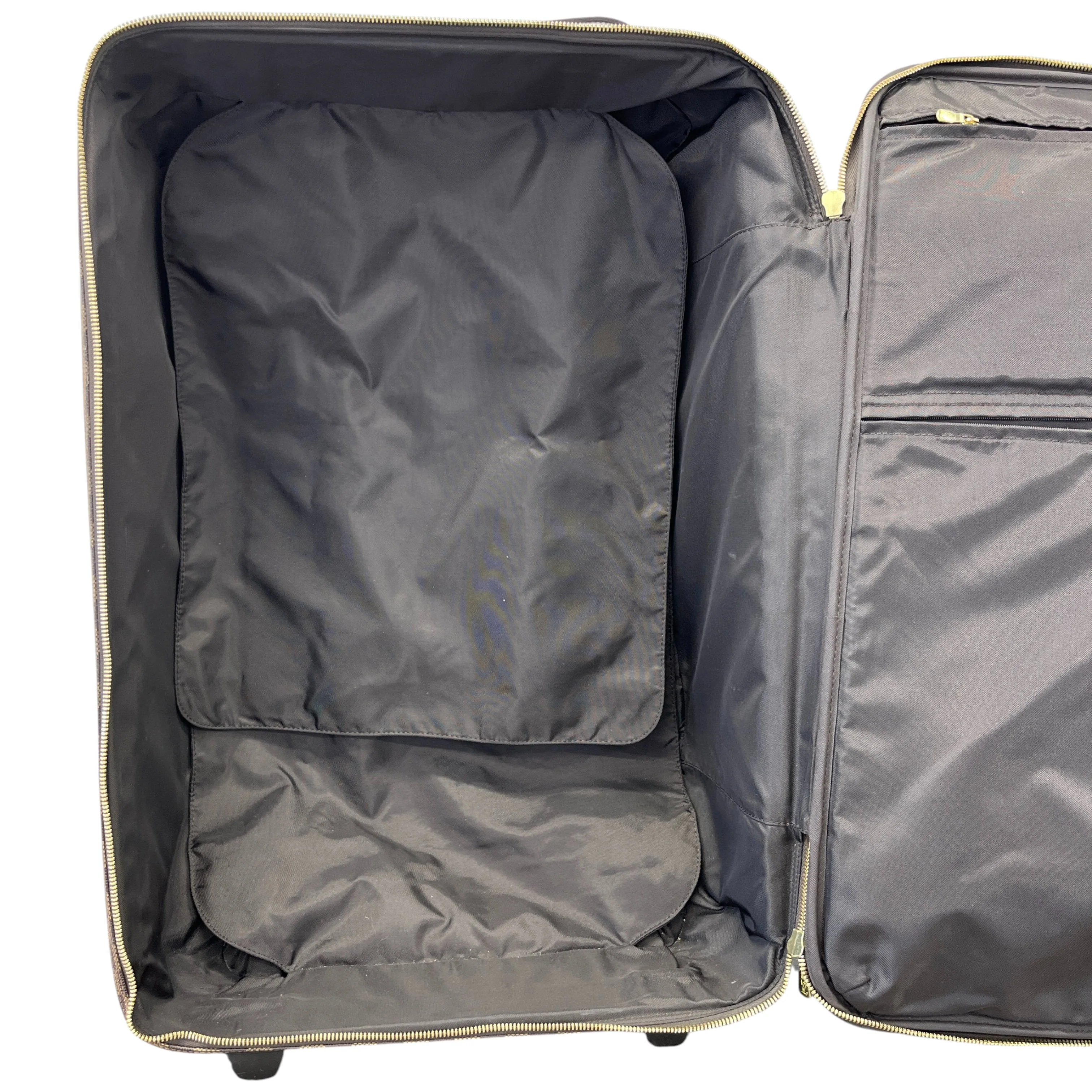Men's Damier Ebene Pegase 65 Suitcase Brown - Image 18