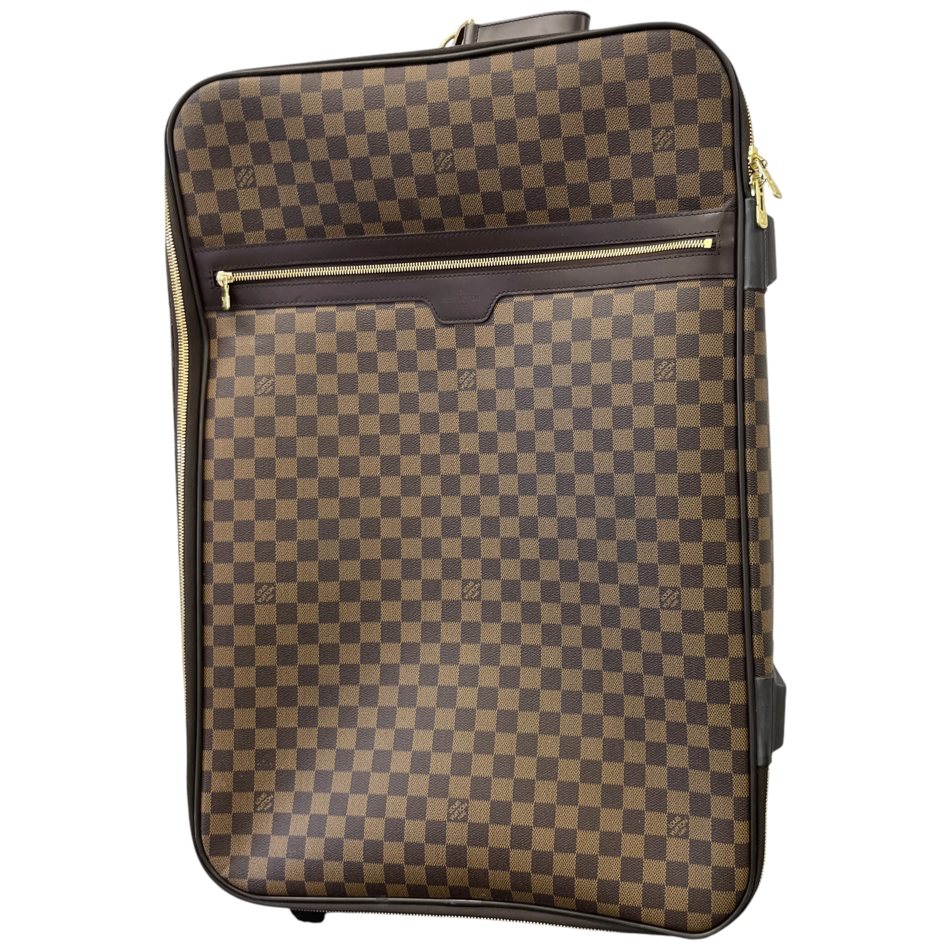 Men's Damier Ebene Pegase 65 Suitcase Brown - Image 5