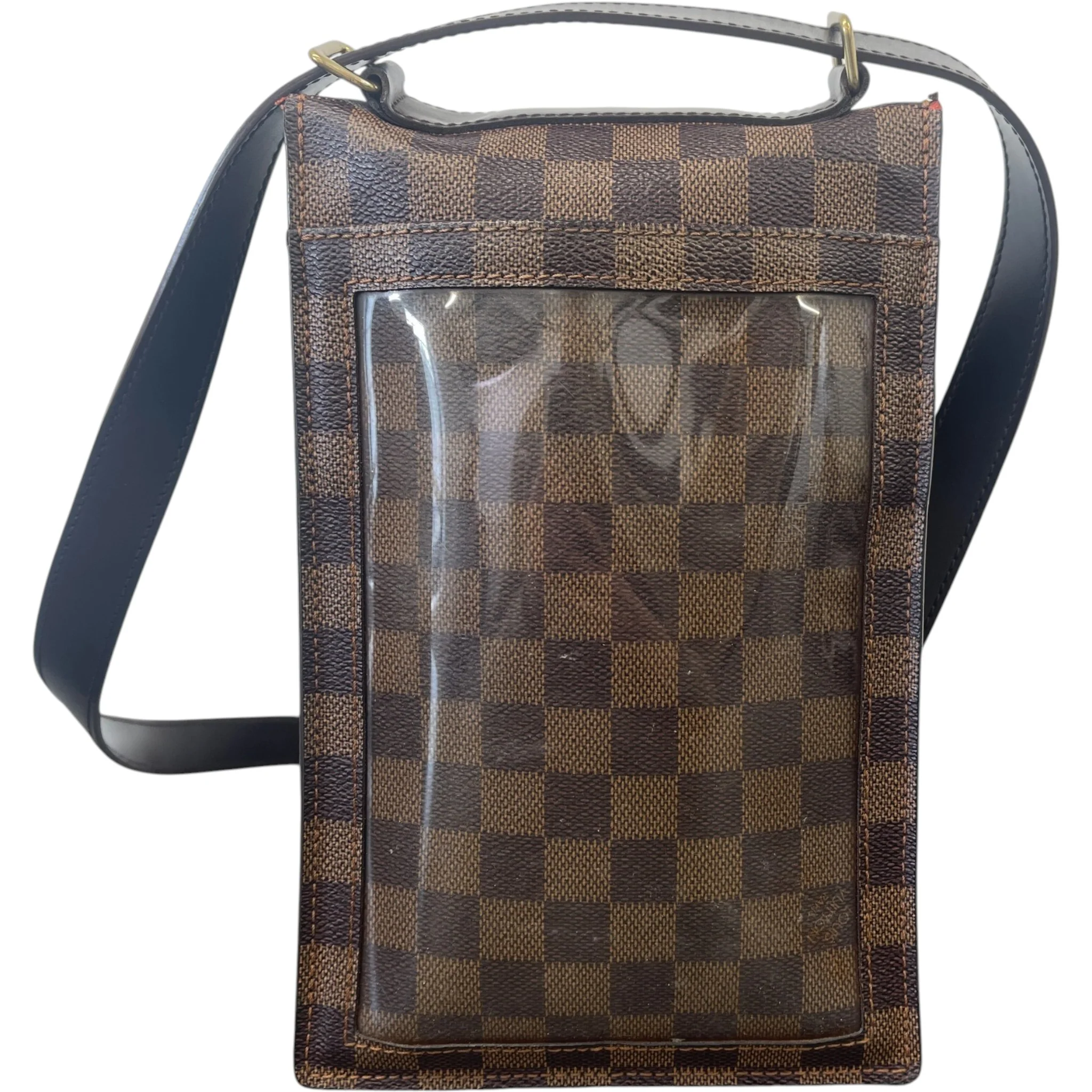 Men's Damier Ebene Portobello Messenger Bag Brown - Image 2