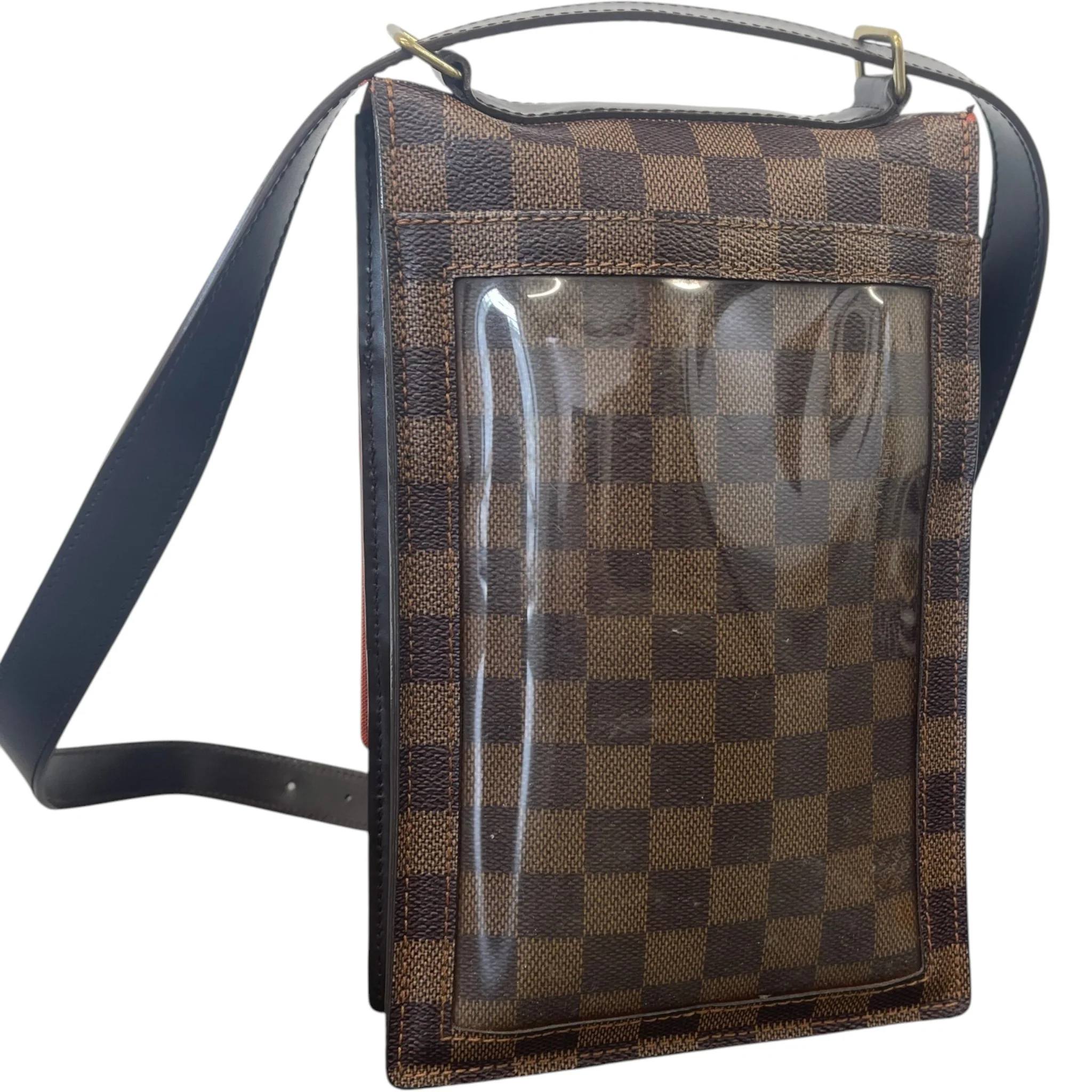 Men's Damier Ebene Portobello Messenger Bag Brown - Image 7