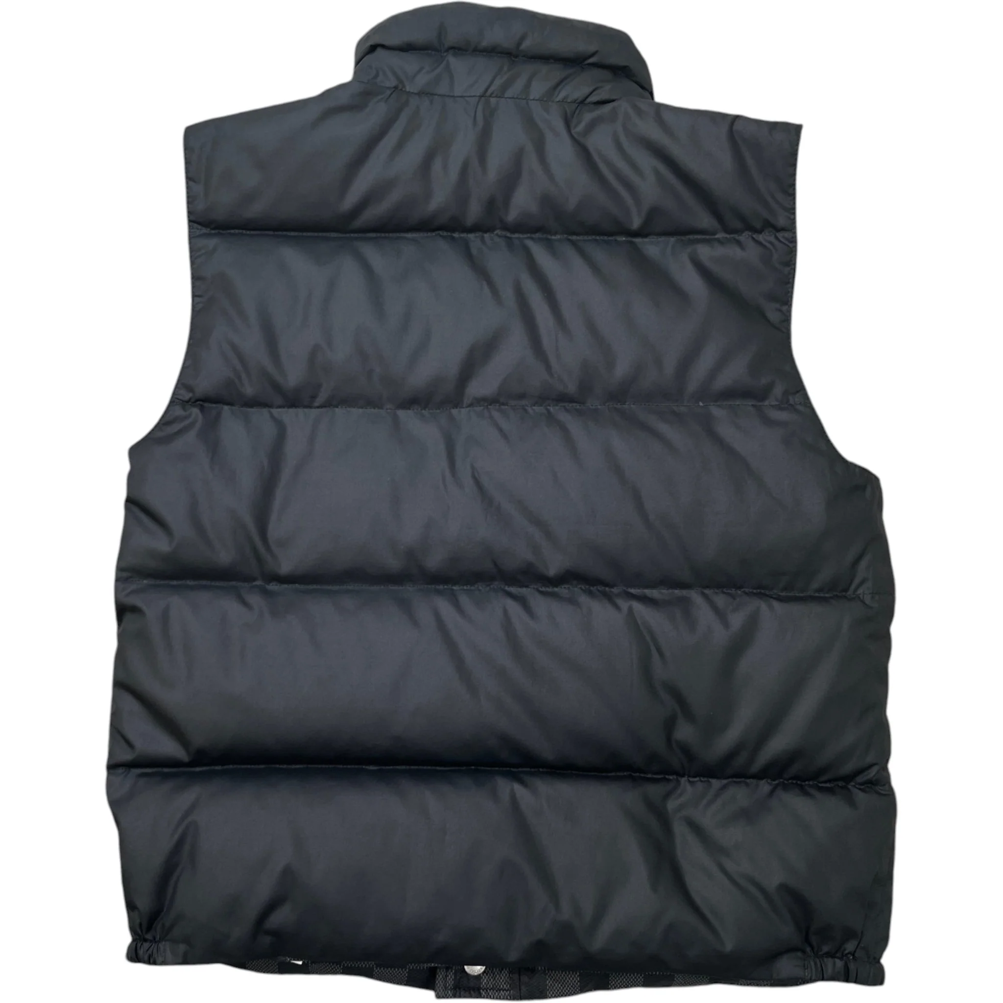 Men's Damier Graphite Boys Age 6 Reversible Gilet Black Size XXS - Image 4