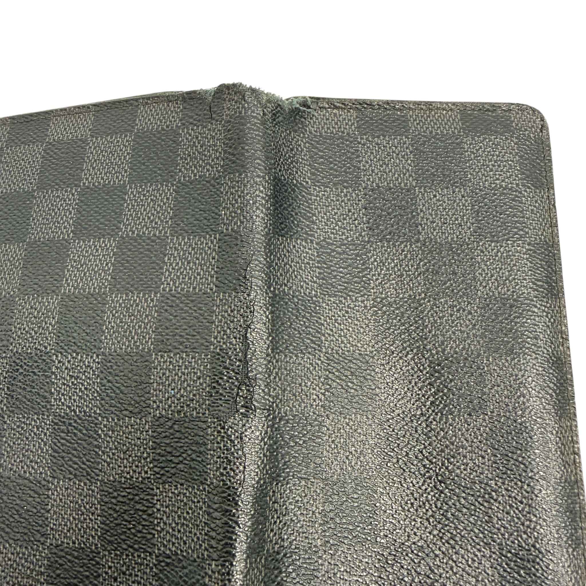 Men's Damier Graphite Brazza Wallet Black - Image 7