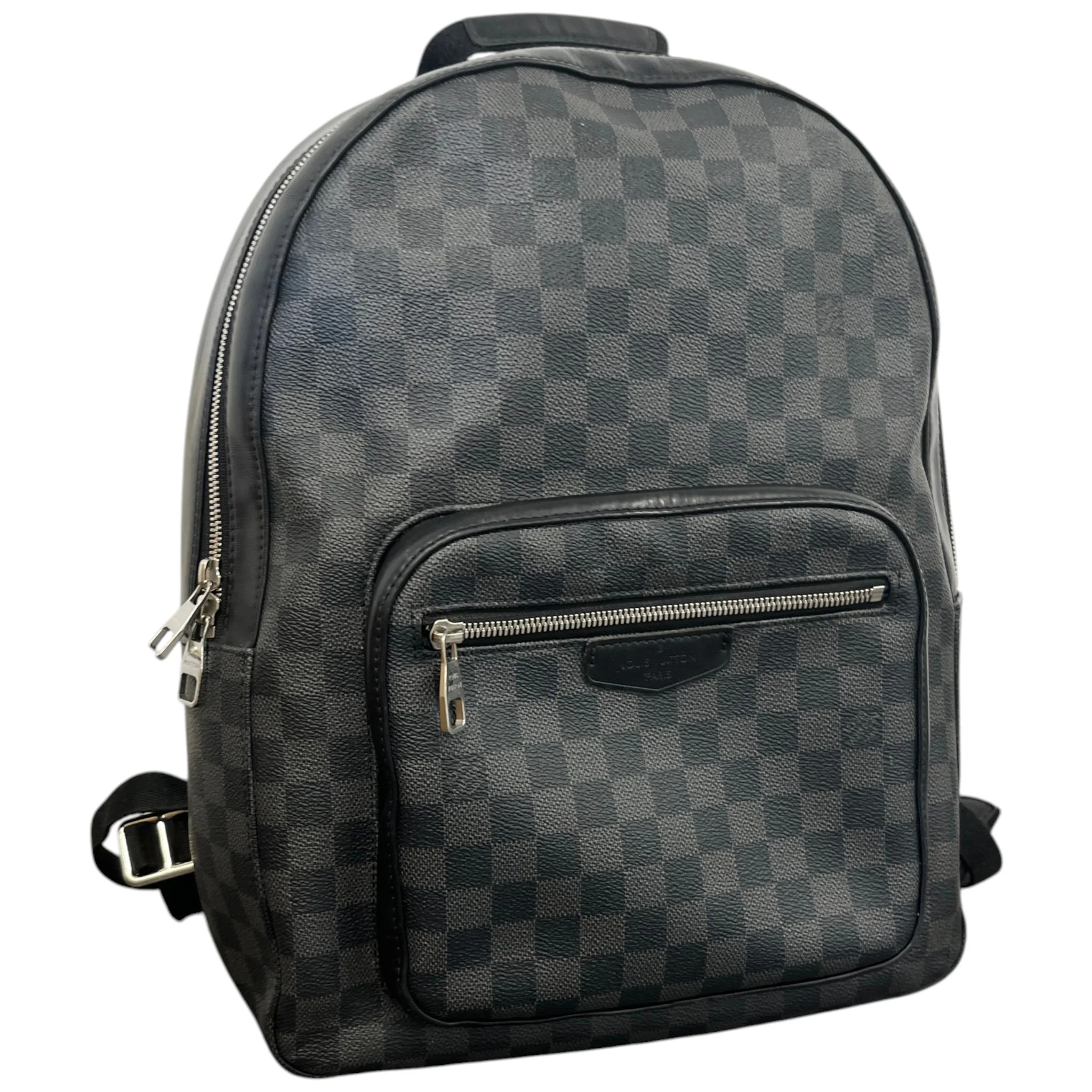 Men's Damier Graphite Josh Backpack Black - Image 4