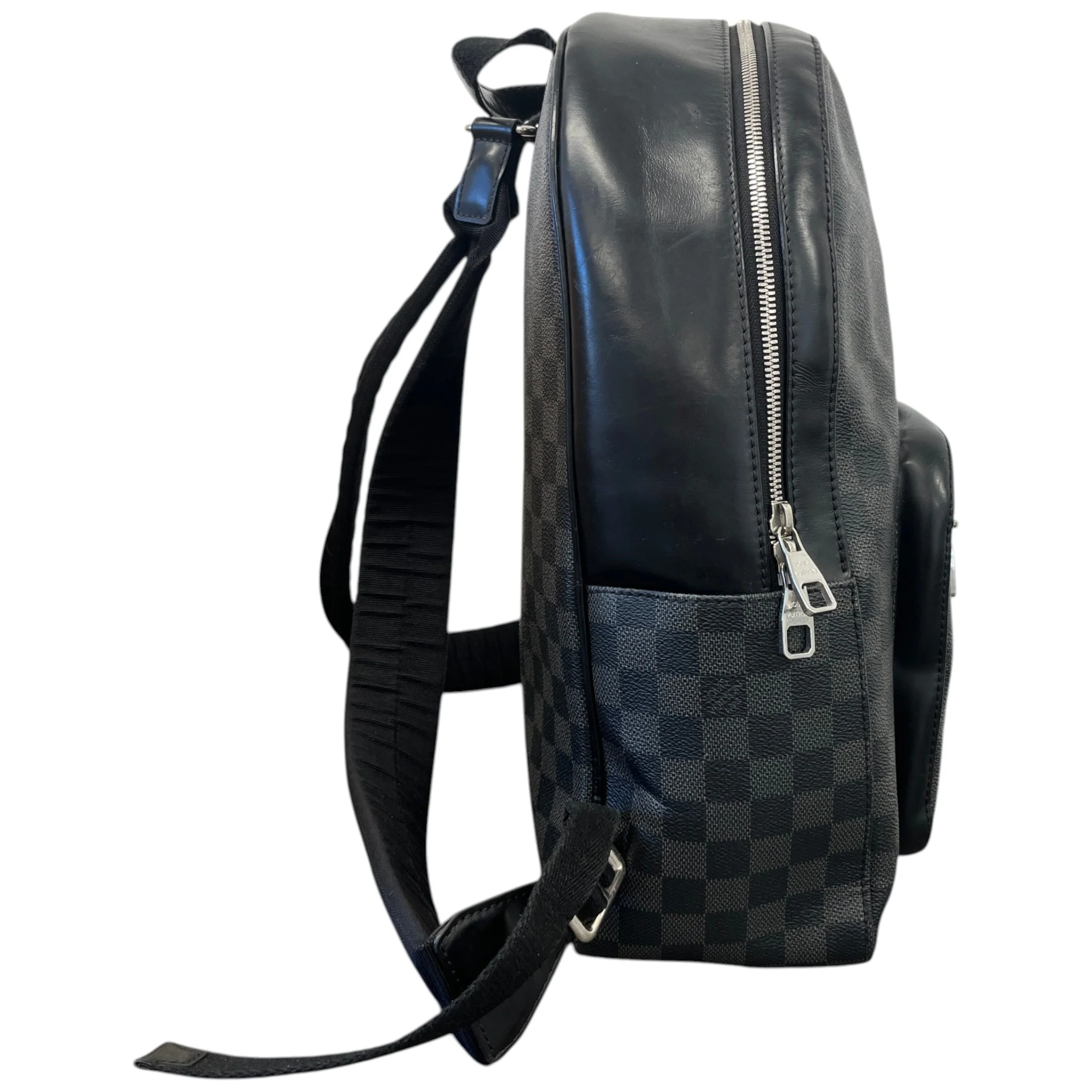 Men's Damier Graphite Josh Backpack Black - Image 6