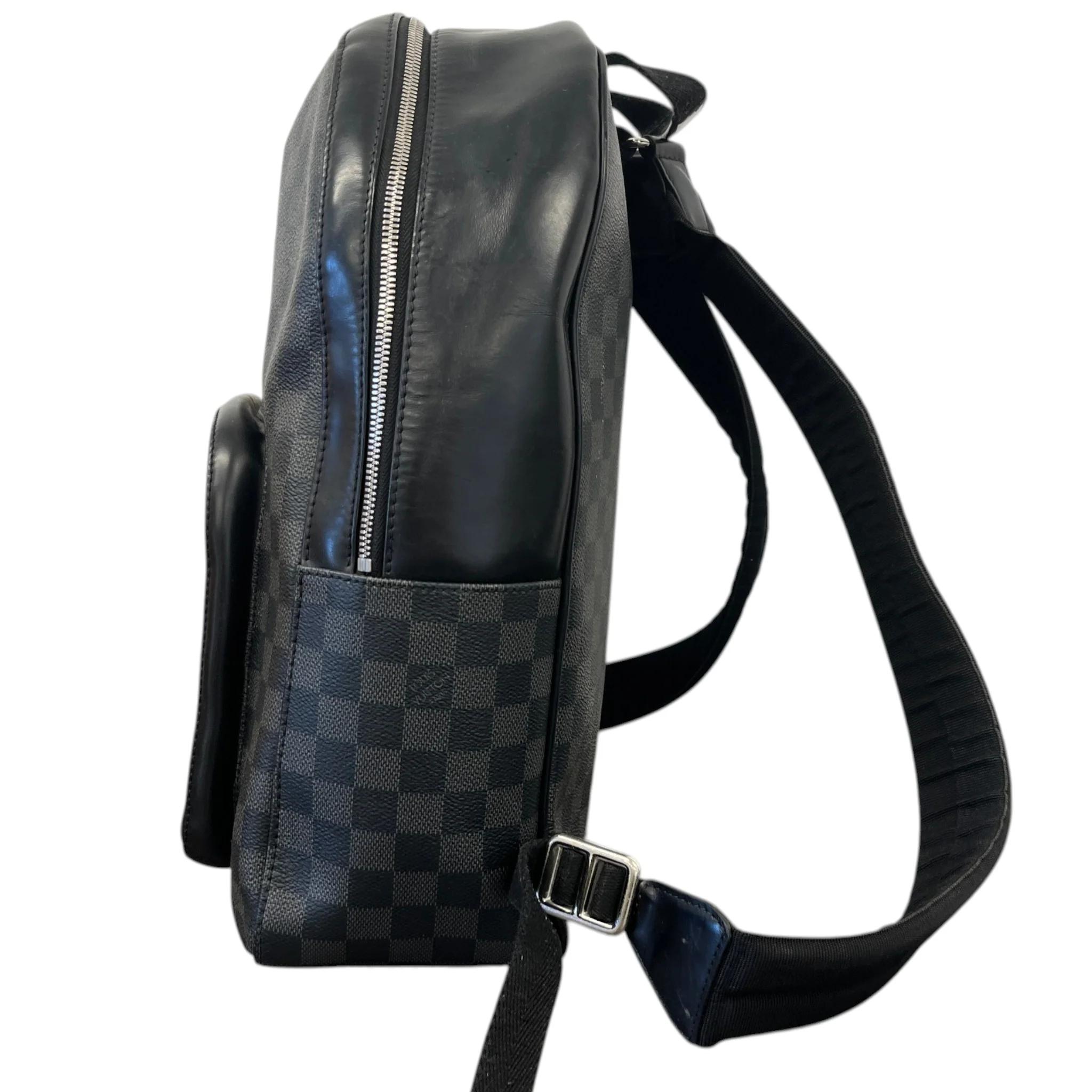 Men's Damier Graphite Josh Backpack Black - Image 7